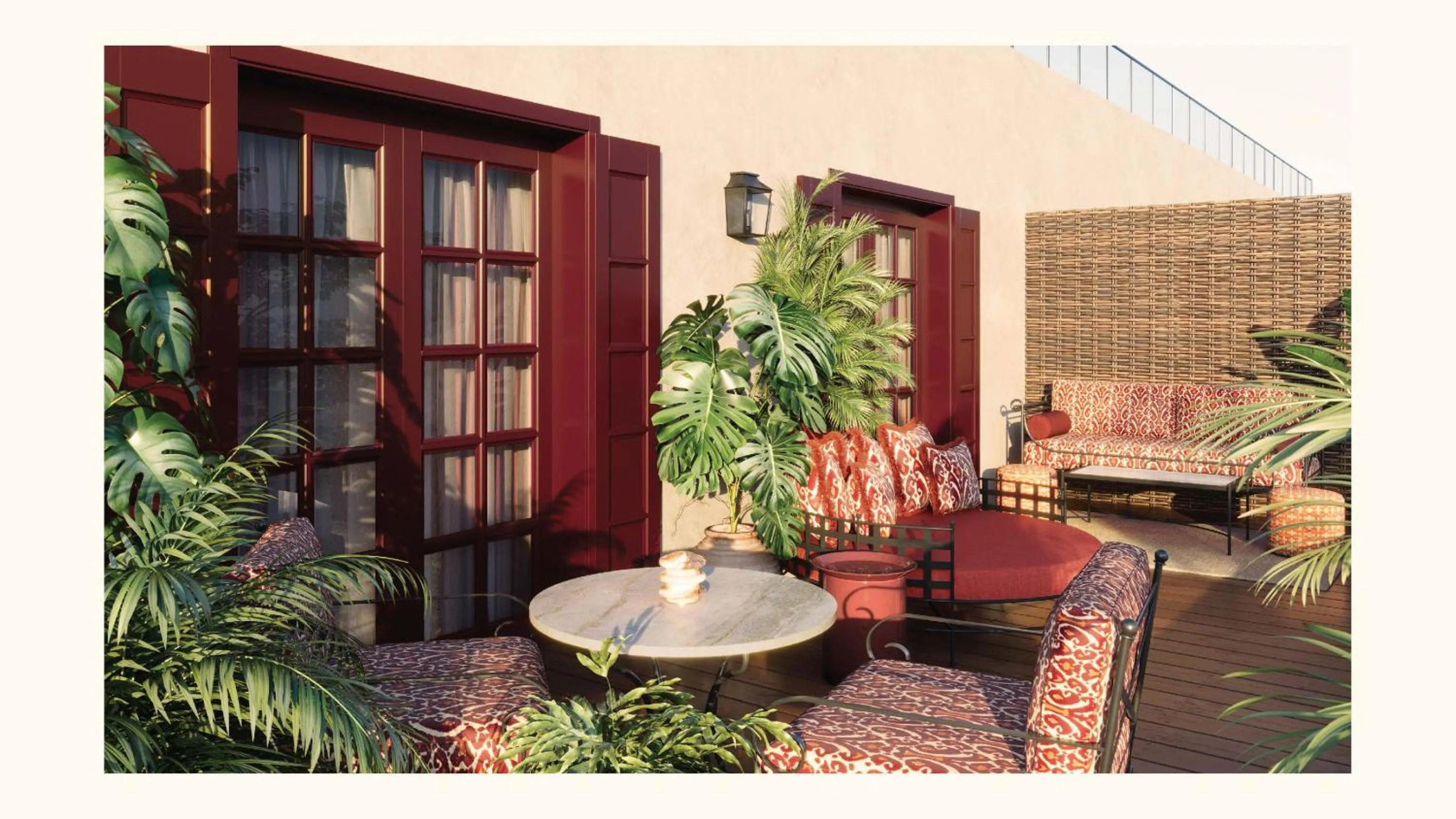 Balcony/Terrace in Hotel España Ramblas