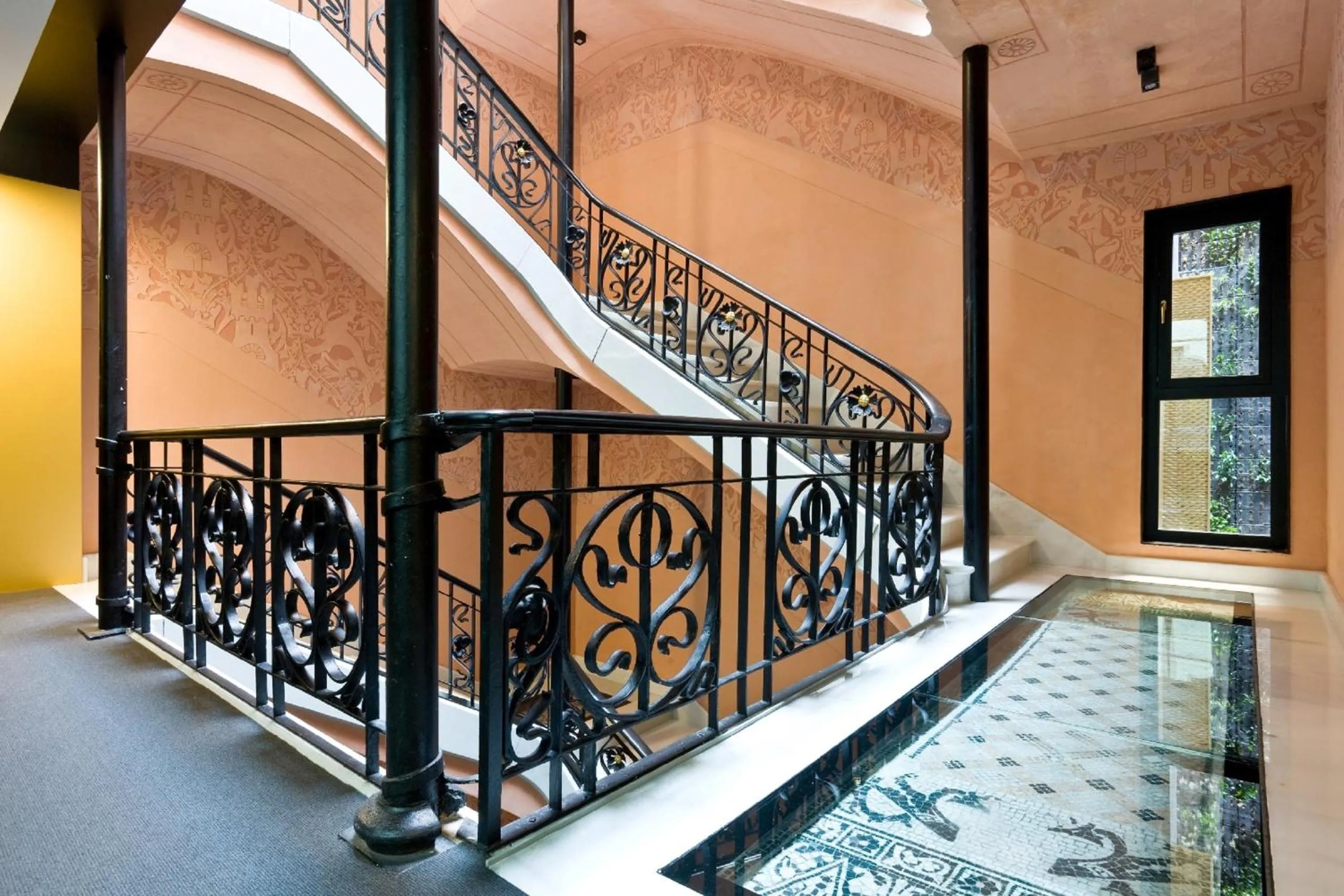 Decorative detail in Hotel España Ramblas