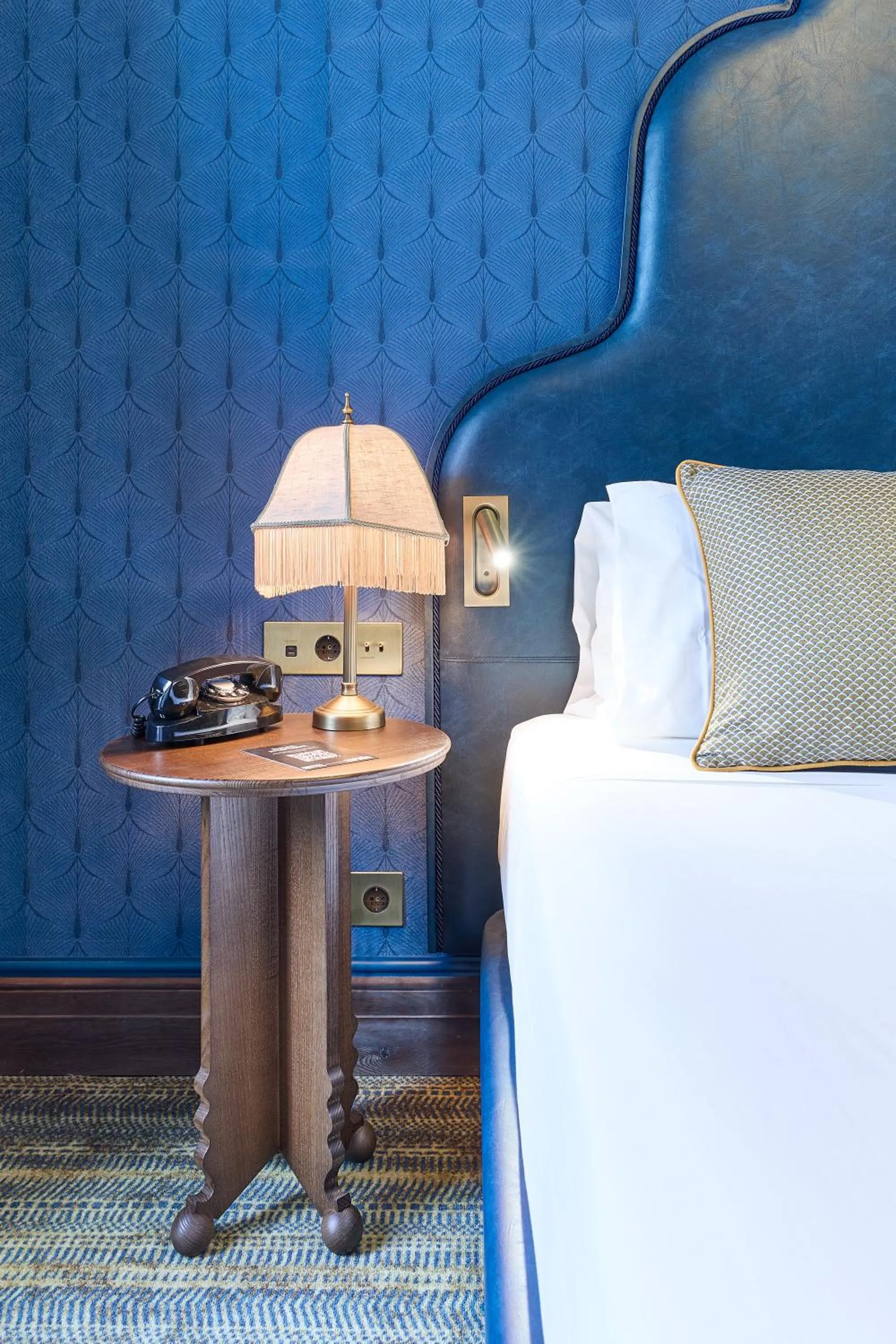 Bed in Hotel España Ramblas