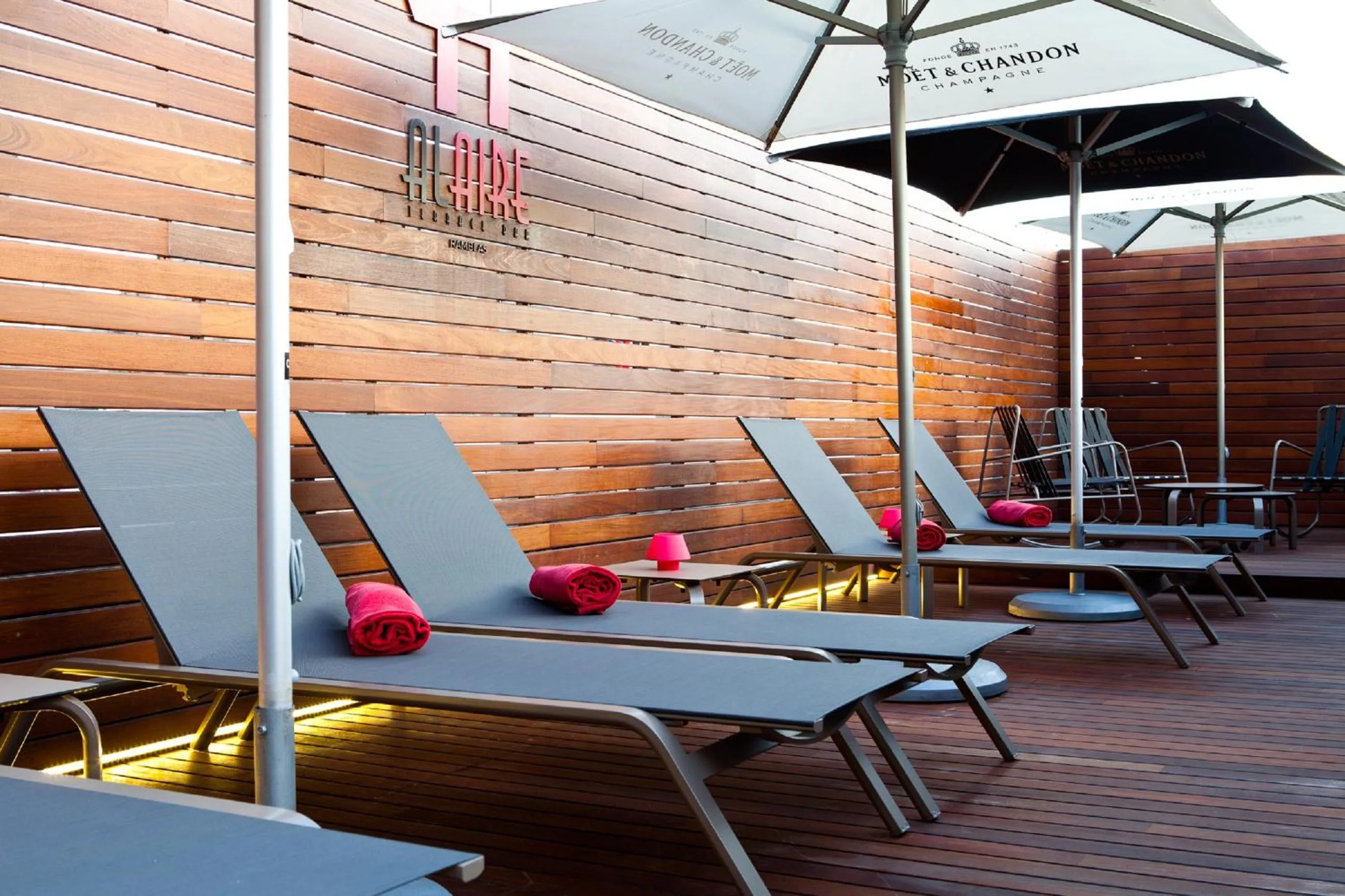 Balcony/Terrace in Hotel España Ramblas