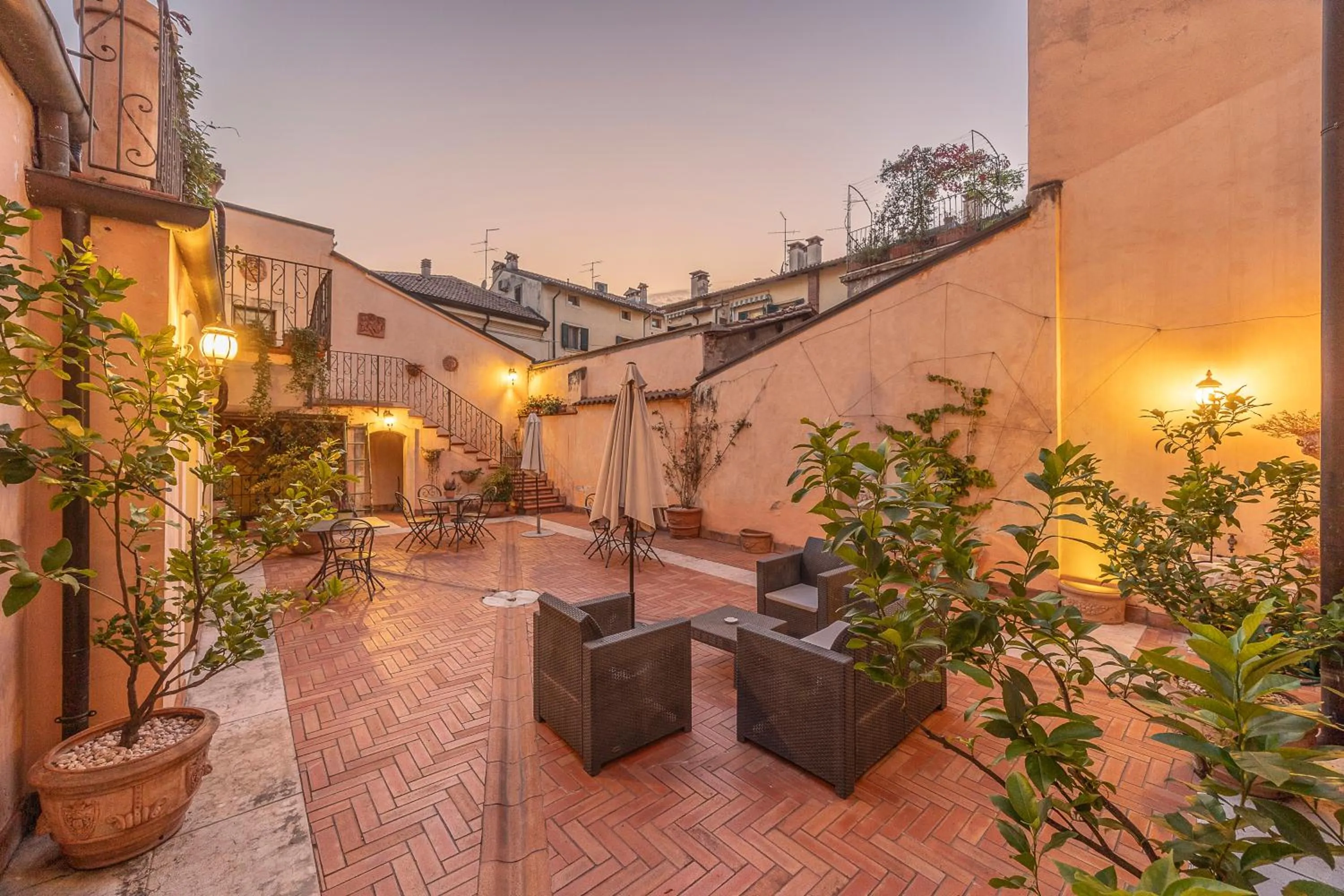 Patio in Relais Ristori