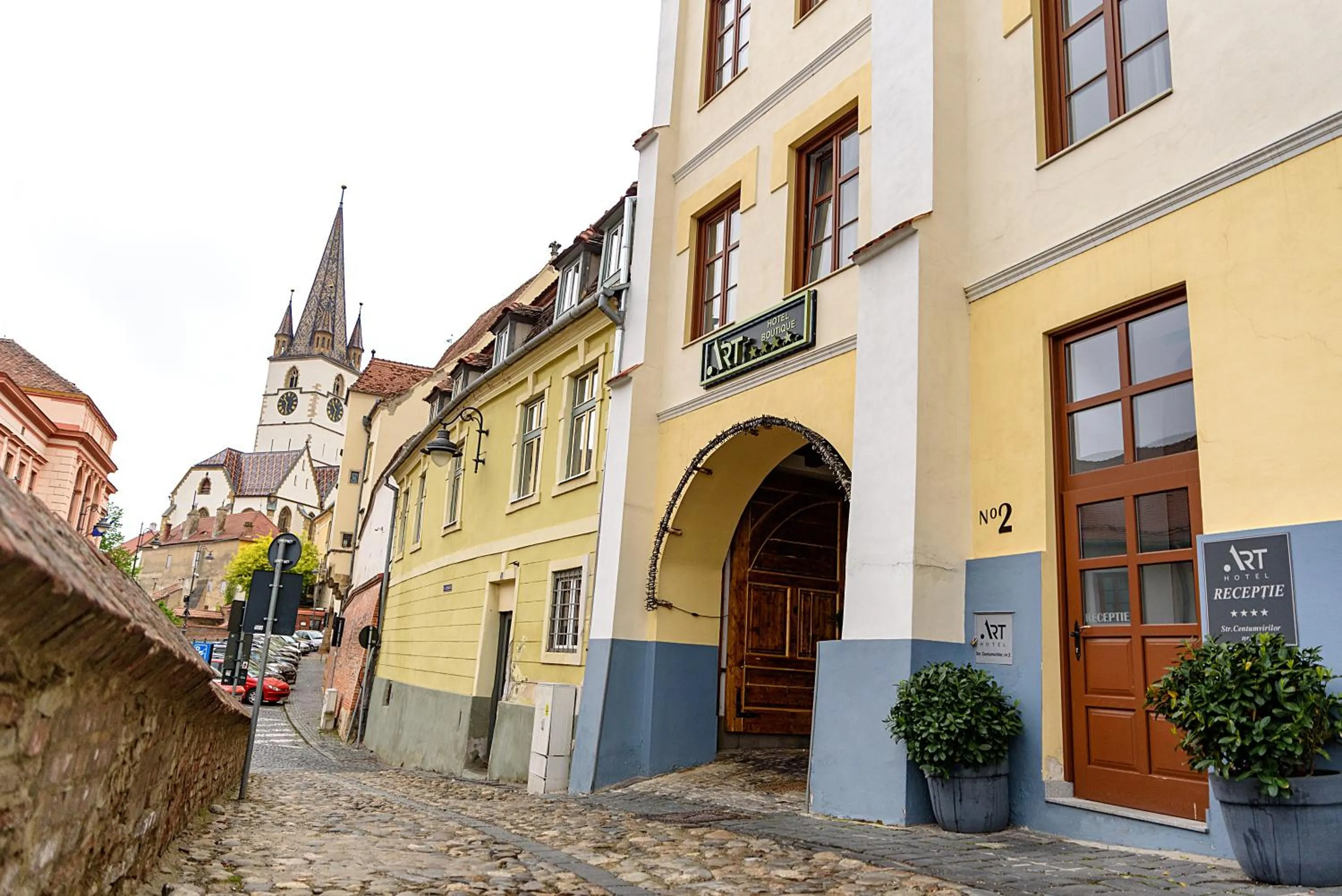 Property building in ART Hotel