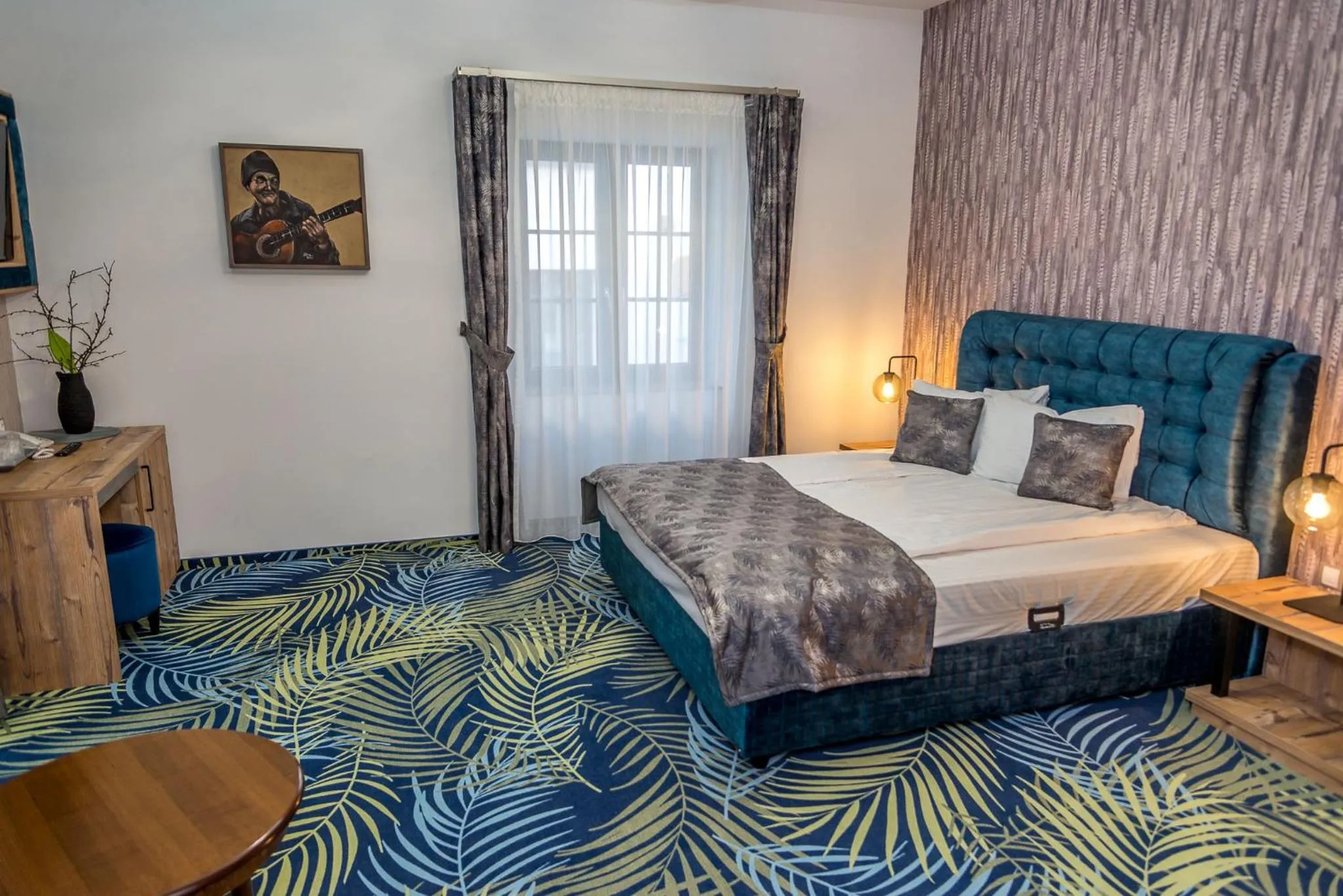 Bedroom, Bed in ART Hotel