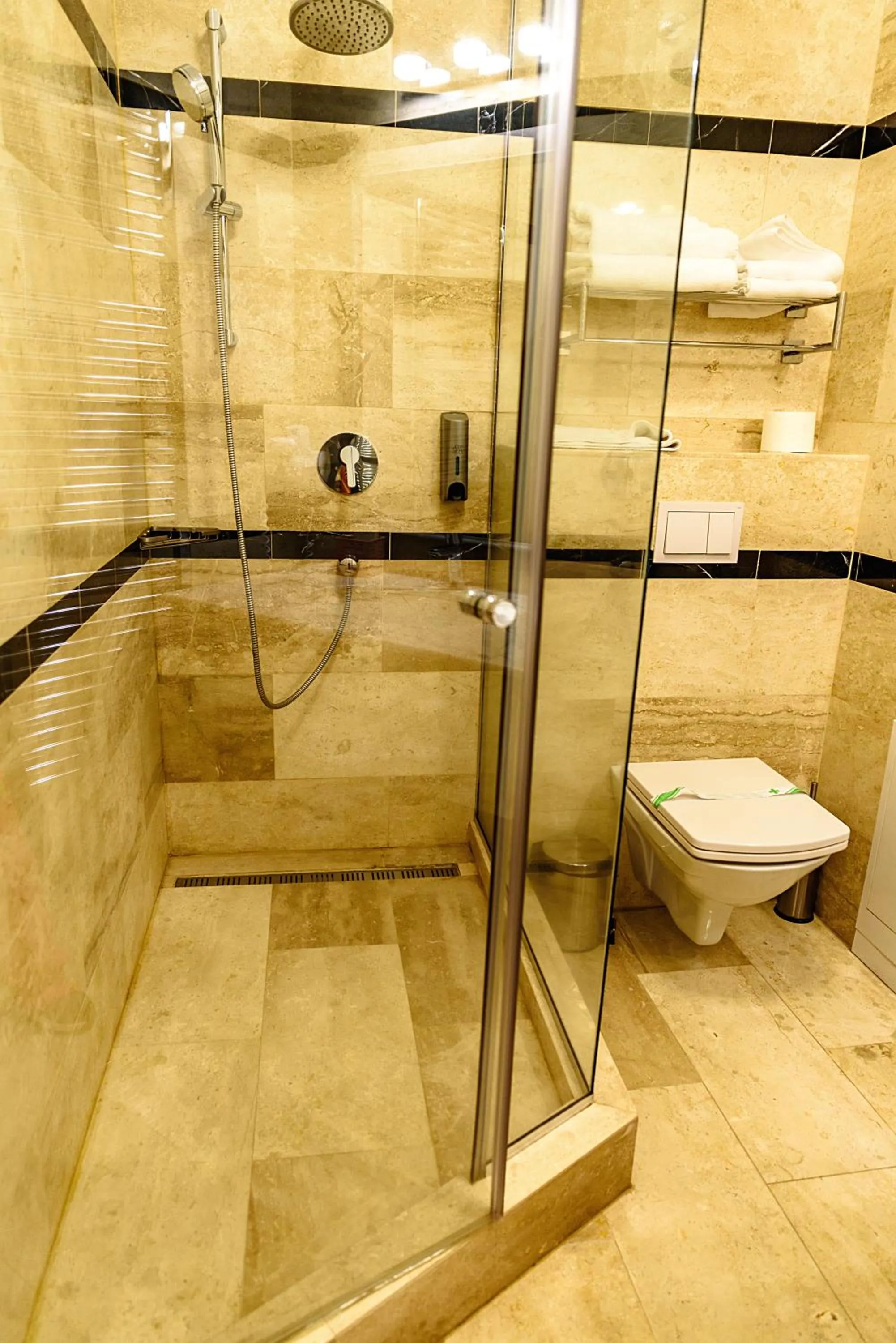 Shower in ART Hotel