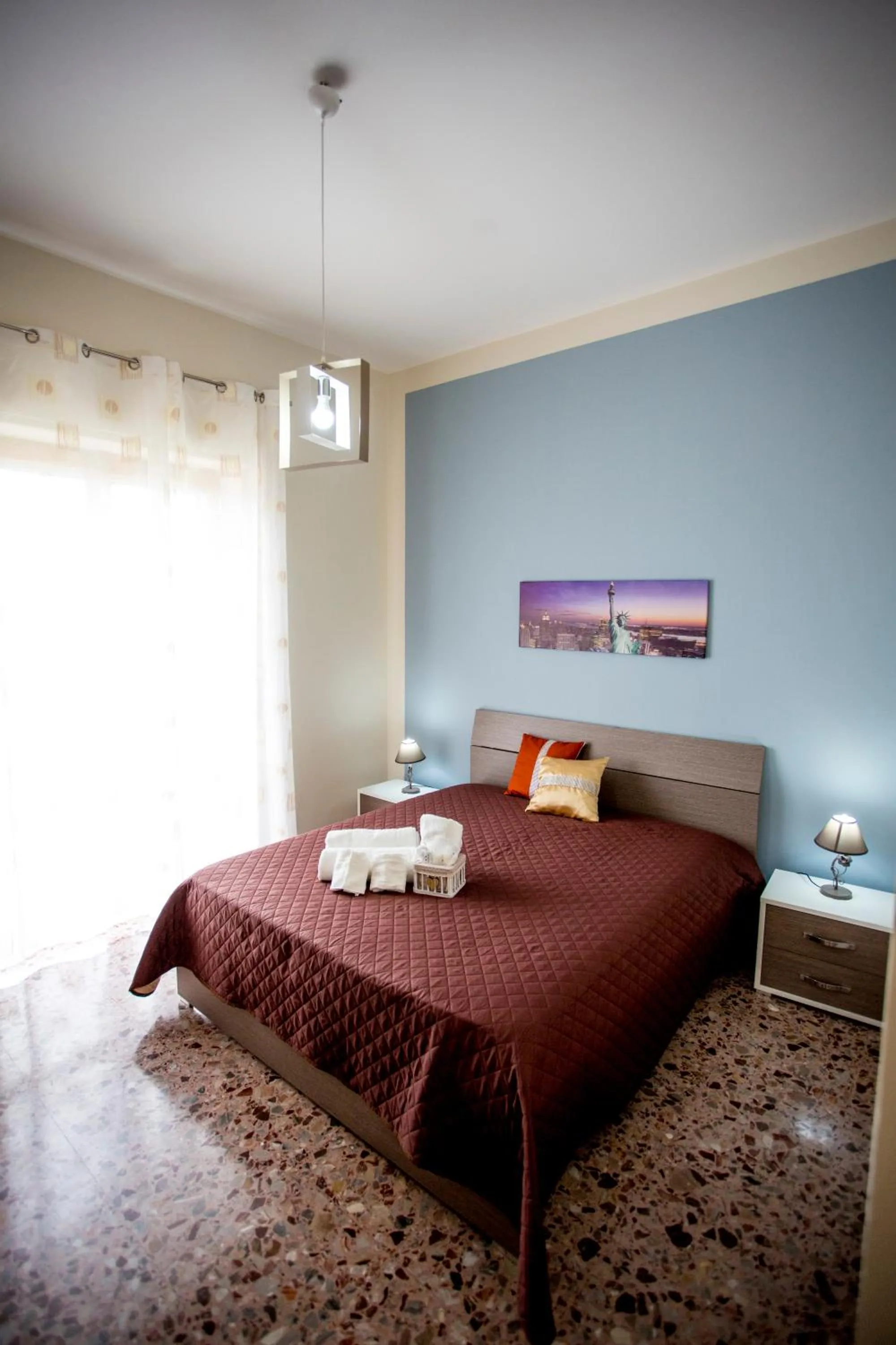 Photo of the whole room, Bed in B&B L'Aurora CAPUA