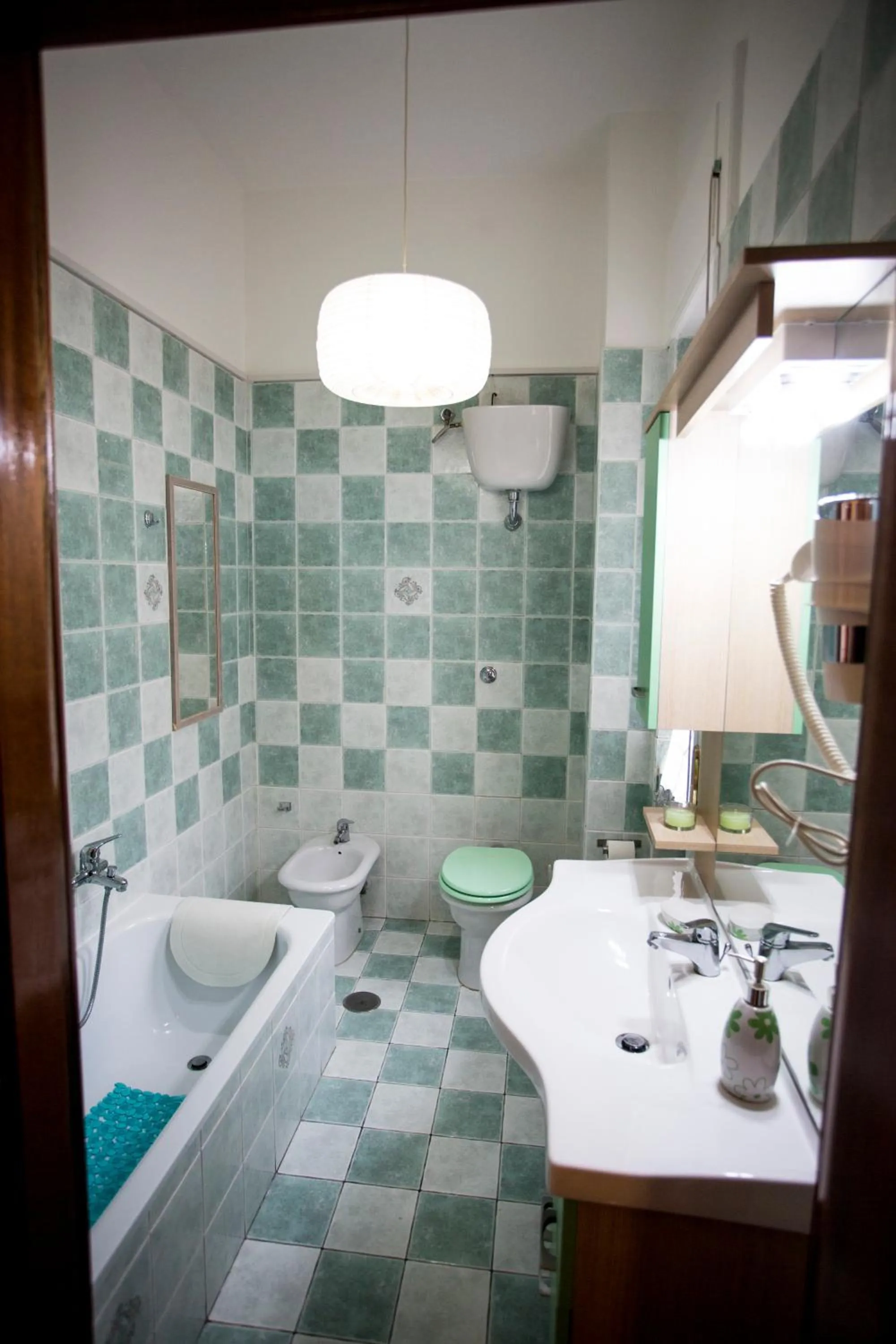 Bathroom in B&B L'Aurora CAPUA