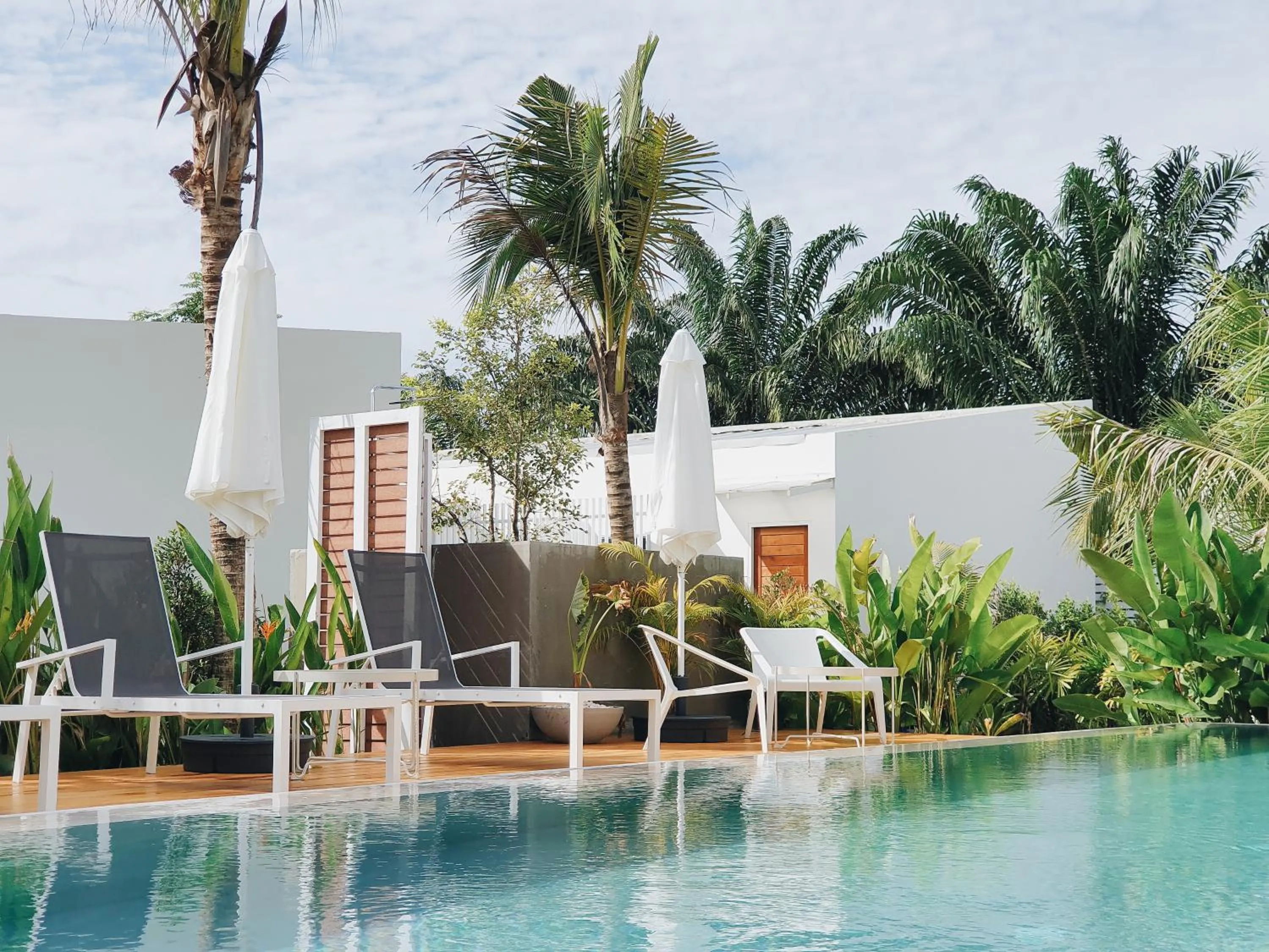 Pool view in MEET Boutique Resort