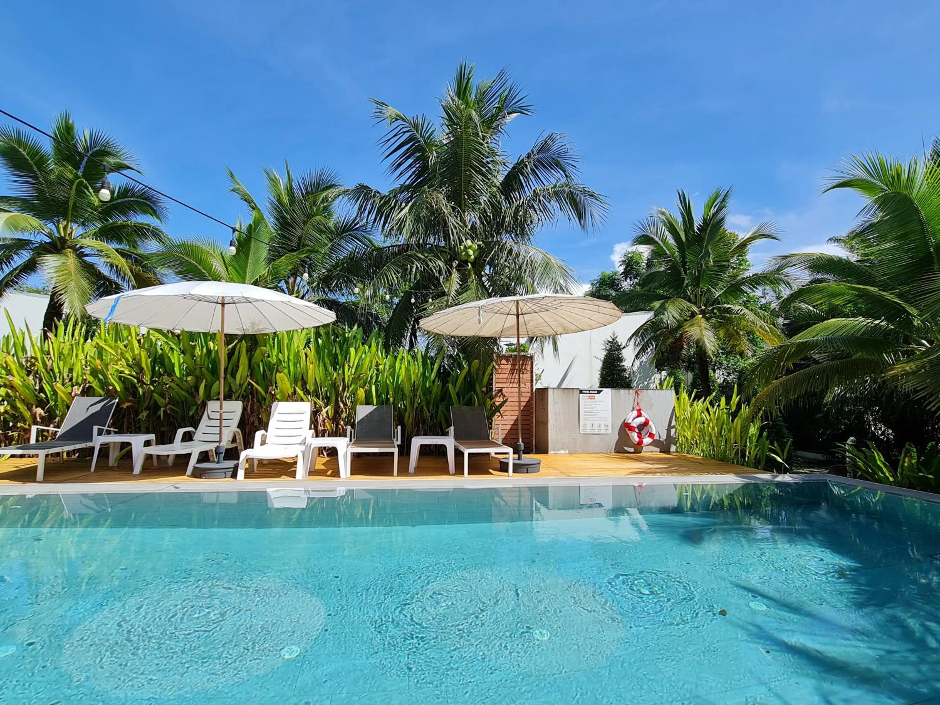 Pool view in MEET Boutique Resort