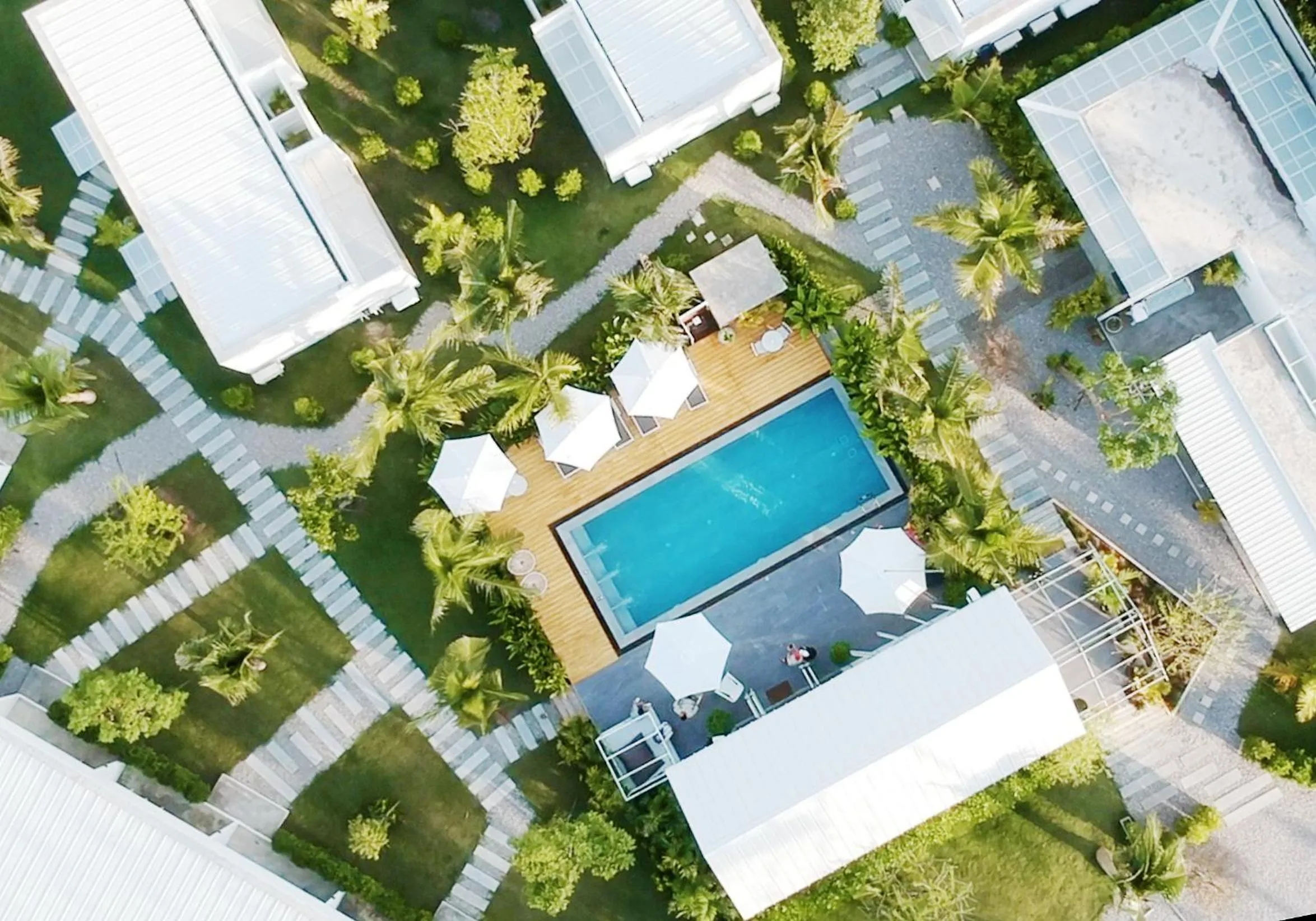 Bird's eye view in MEET Boutique Resort