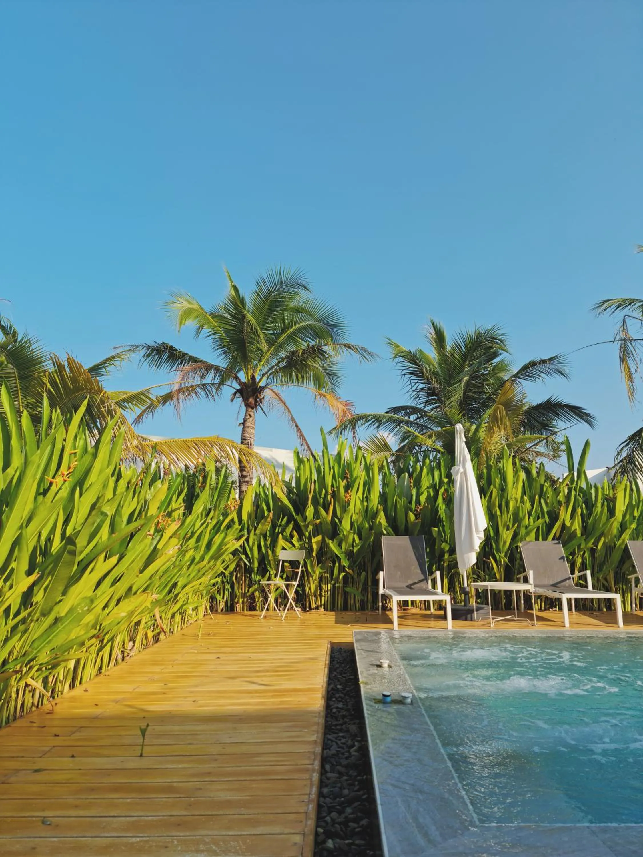 Swimming pool in MEET Boutique Resort