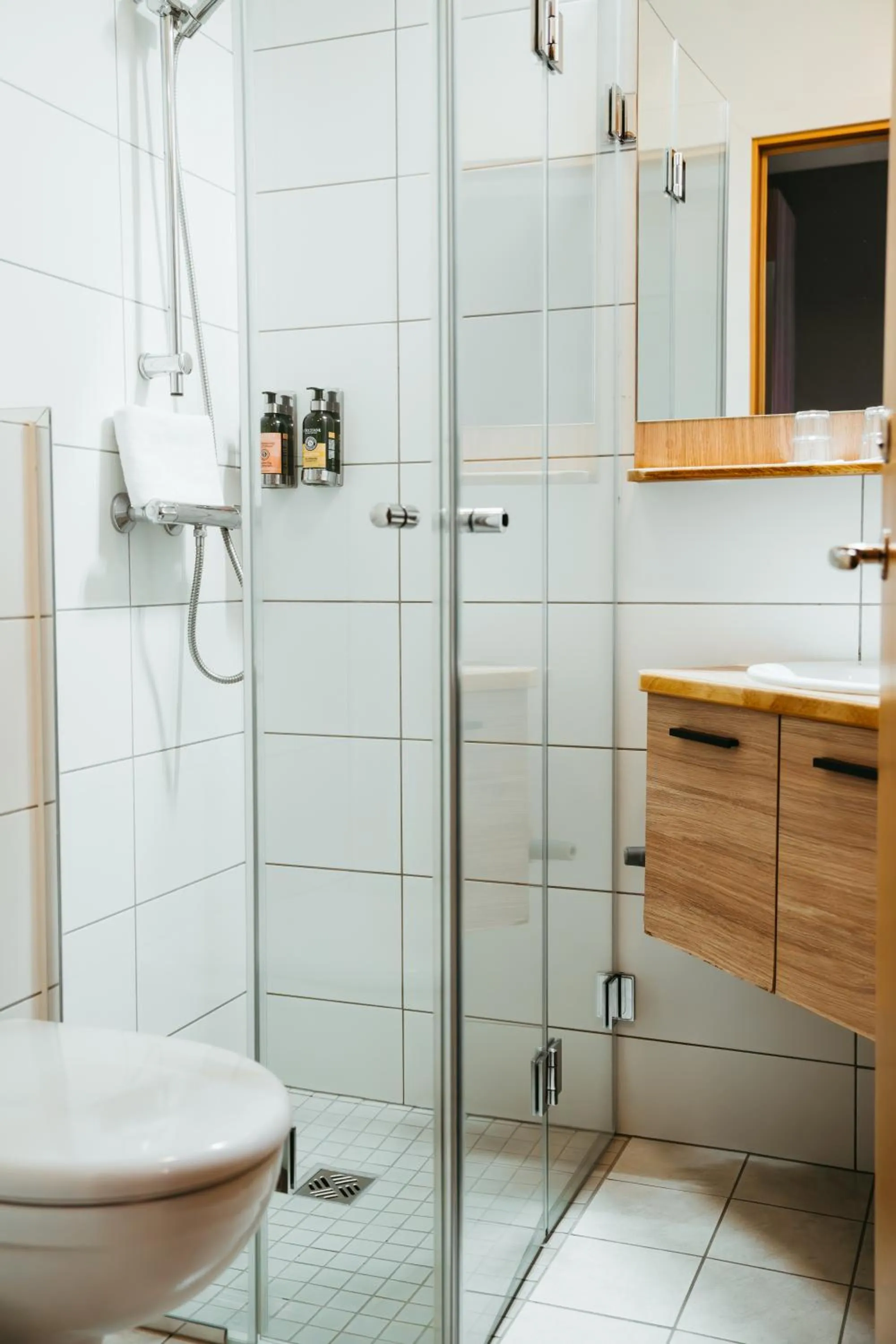 Shower in Hotel Vík í Mýrdal