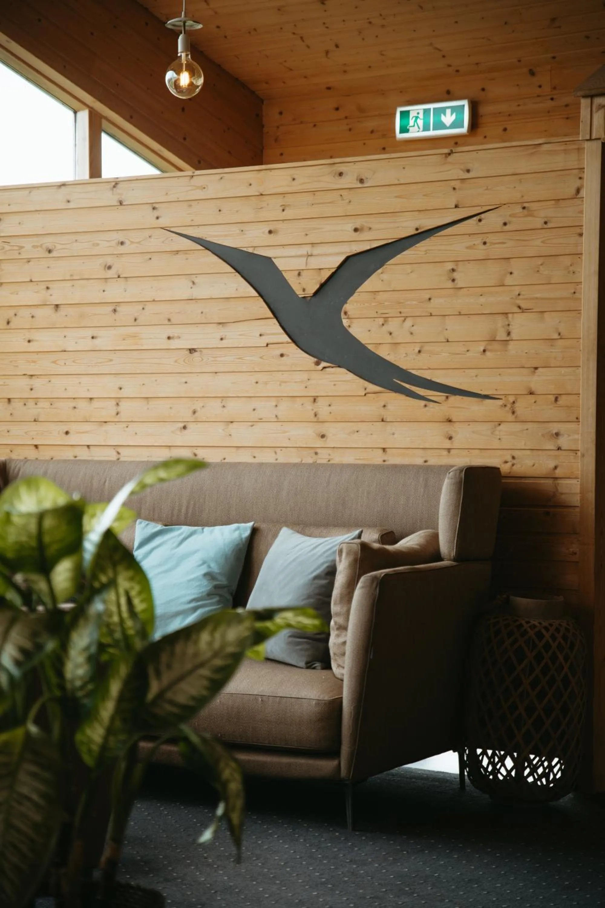 Seating area in Hotel Vík í Mýrdal