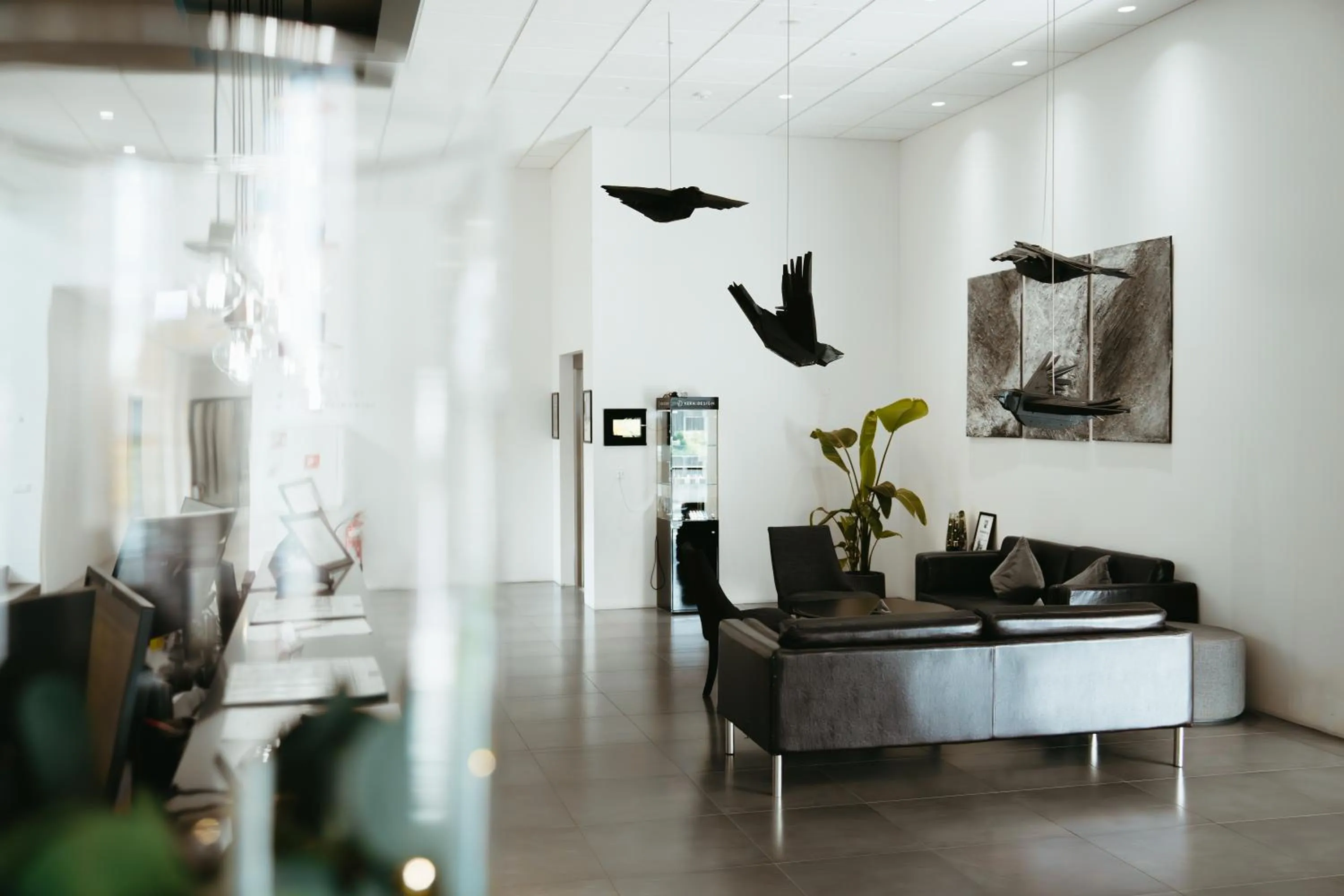 Seating area in Hotel Vík í Mýrdal