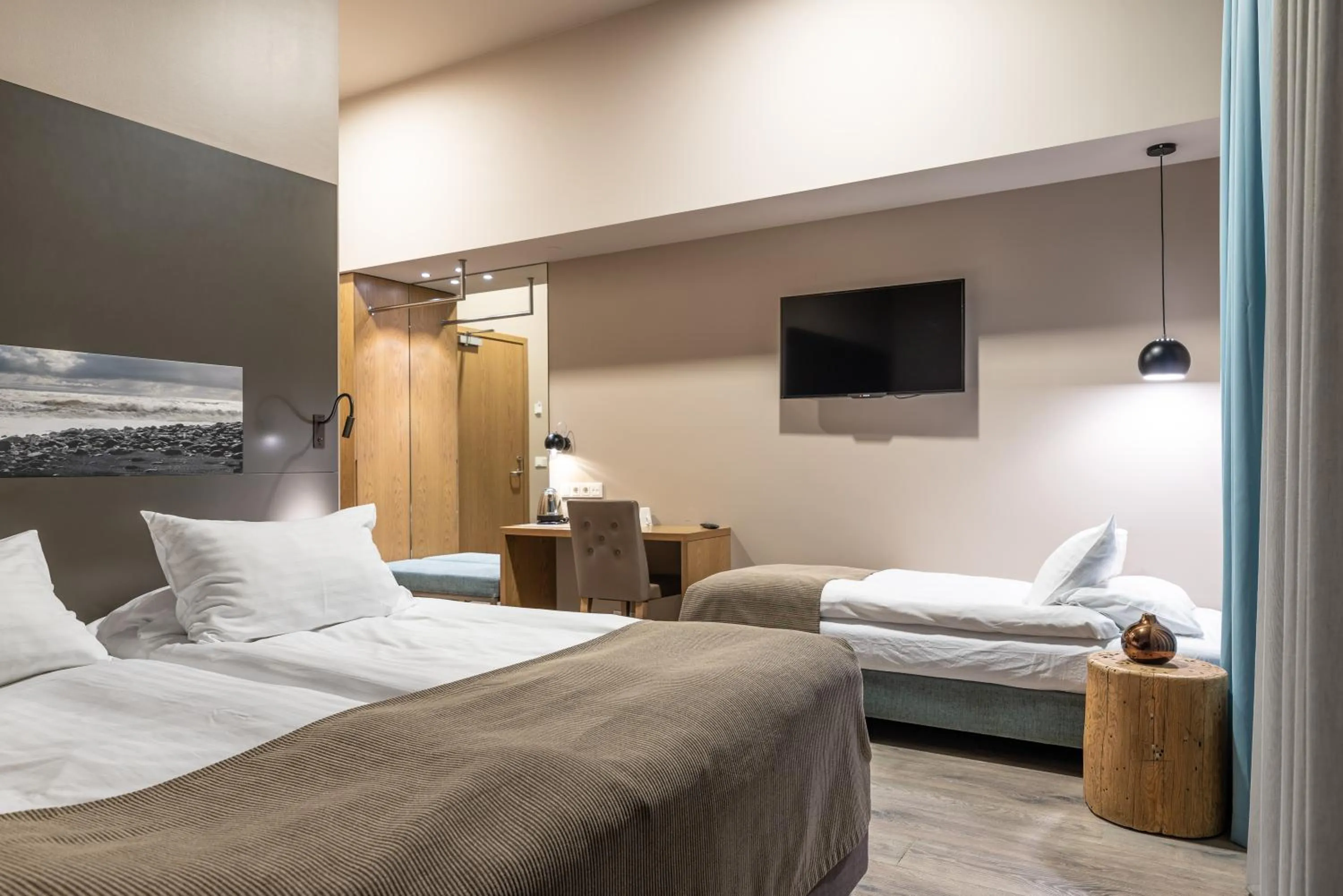 Bed in Hotel Vík í Mýrdal