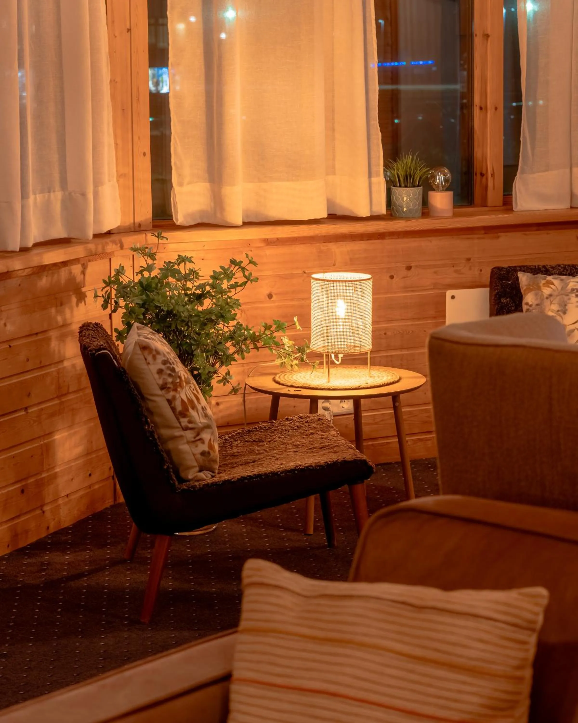 Seating area in Hotel Vík í Mýrdal