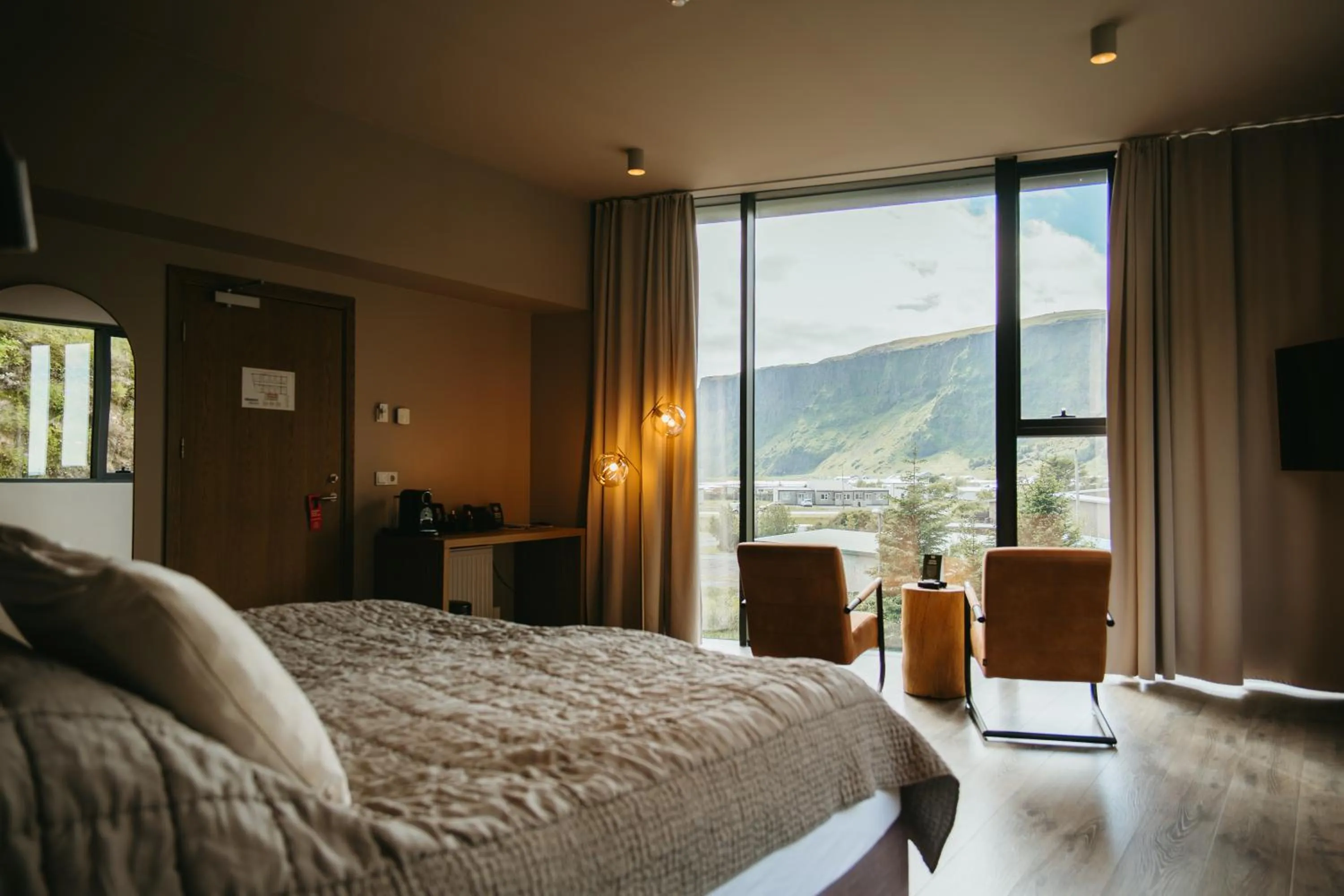 Photo of the whole room, Bed in Hotel Vík í Mýrdal