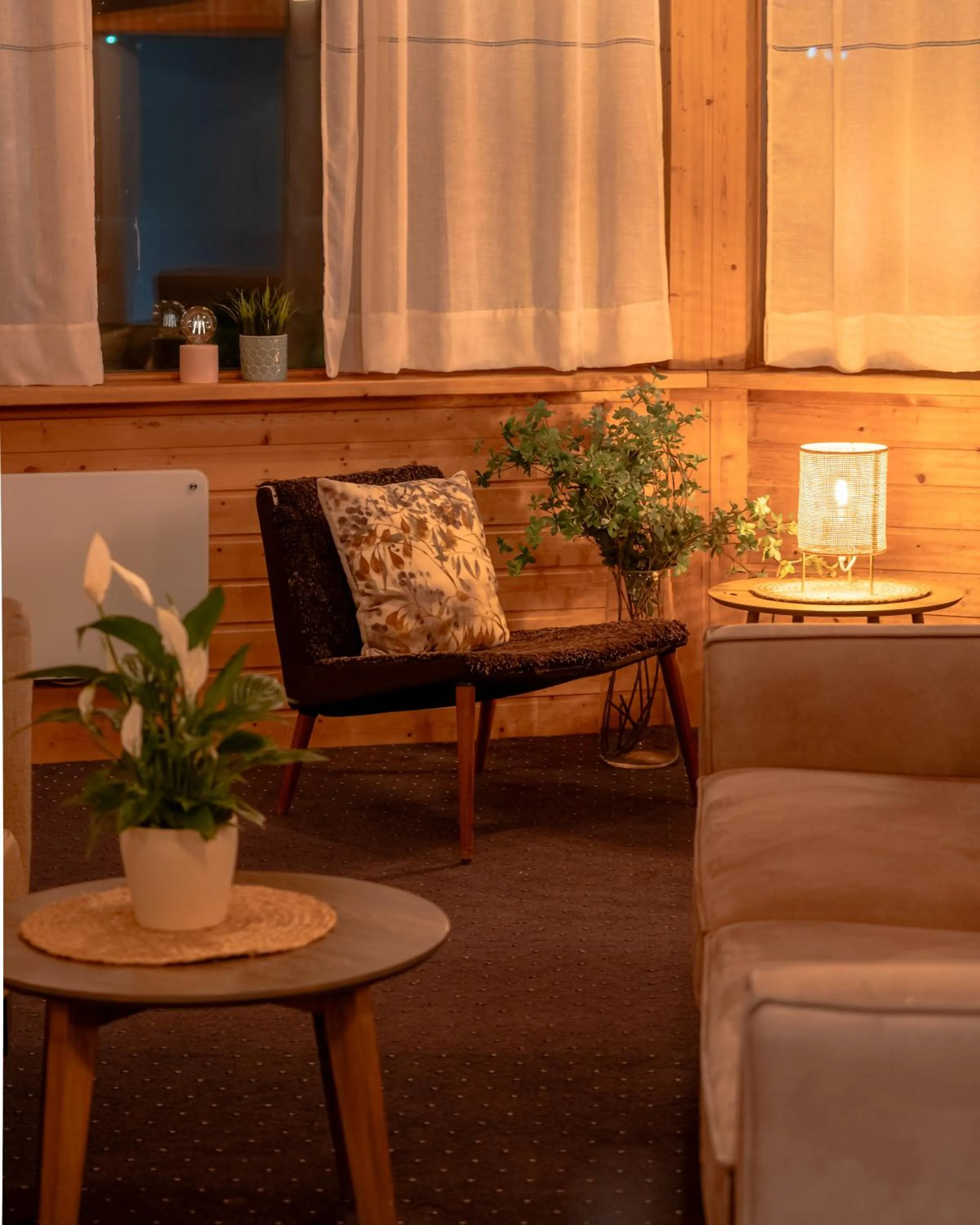 Seating area in Hotel Vík í Mýrdal