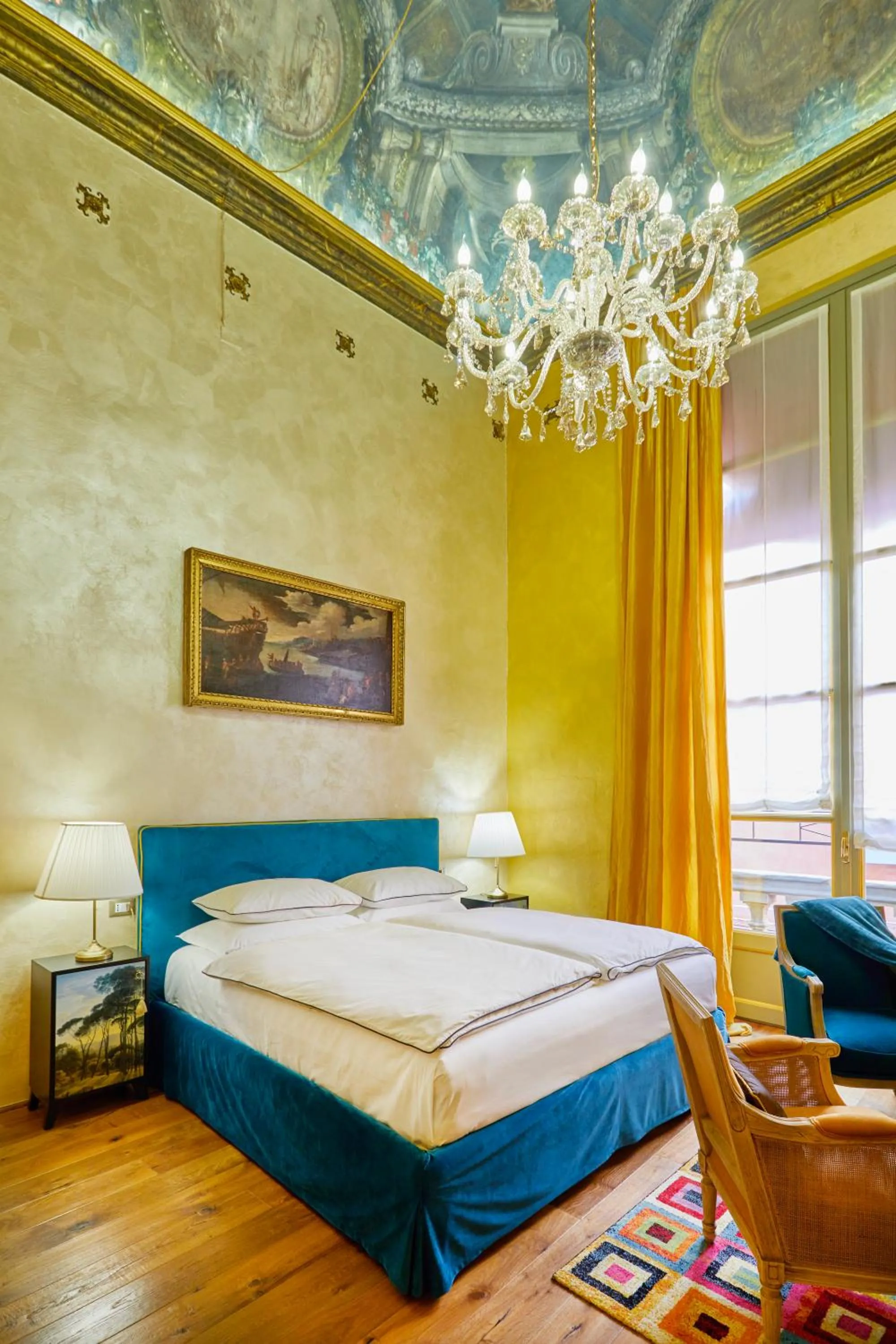 Bedroom, Bed in Palazzo di Alcina - Residenza d'Epoca - Luxury Rooms -