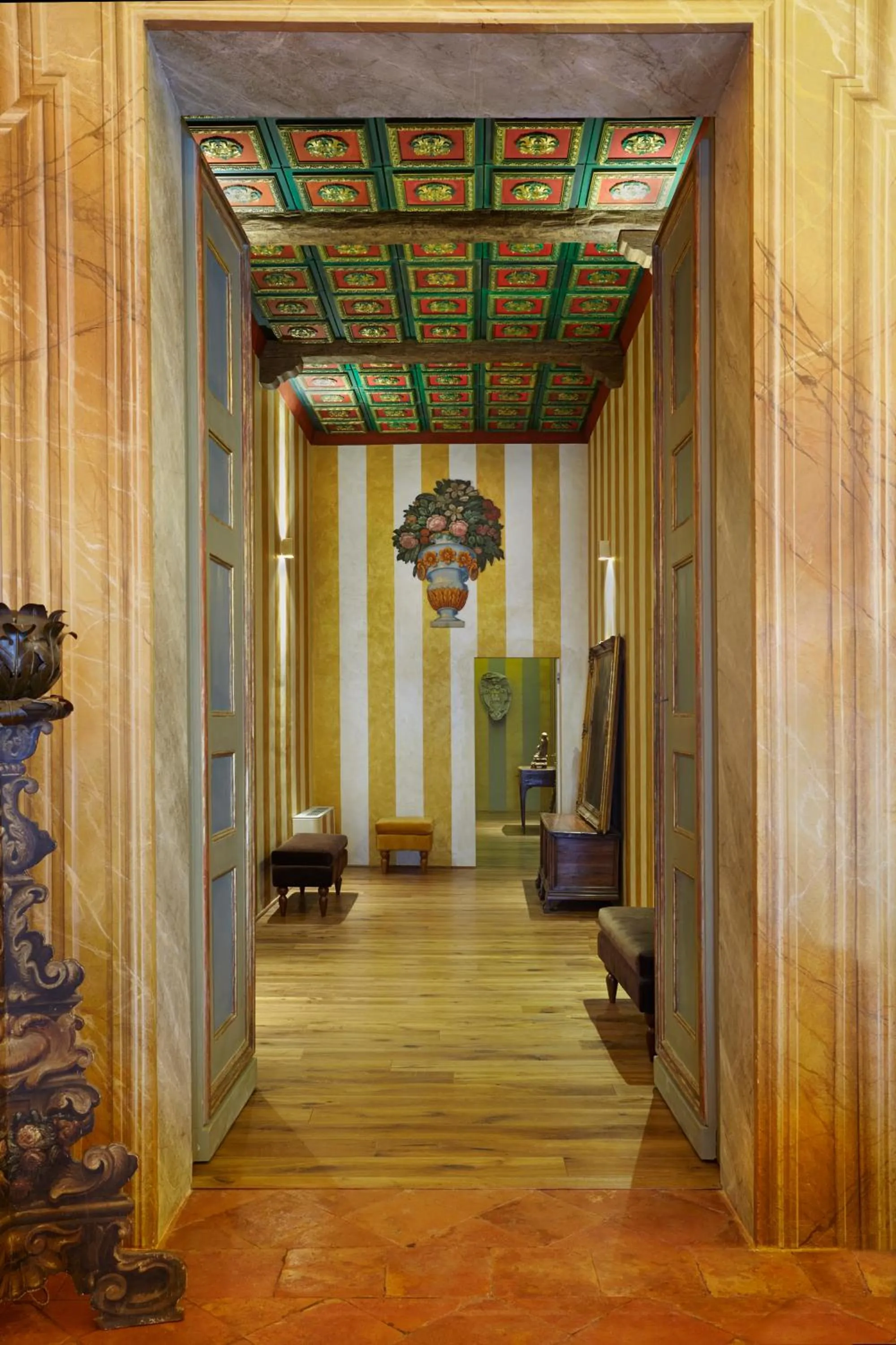 Lobby or reception in Palazzo di Alcina - Residenza d'Epoca - Luxury Rooms -