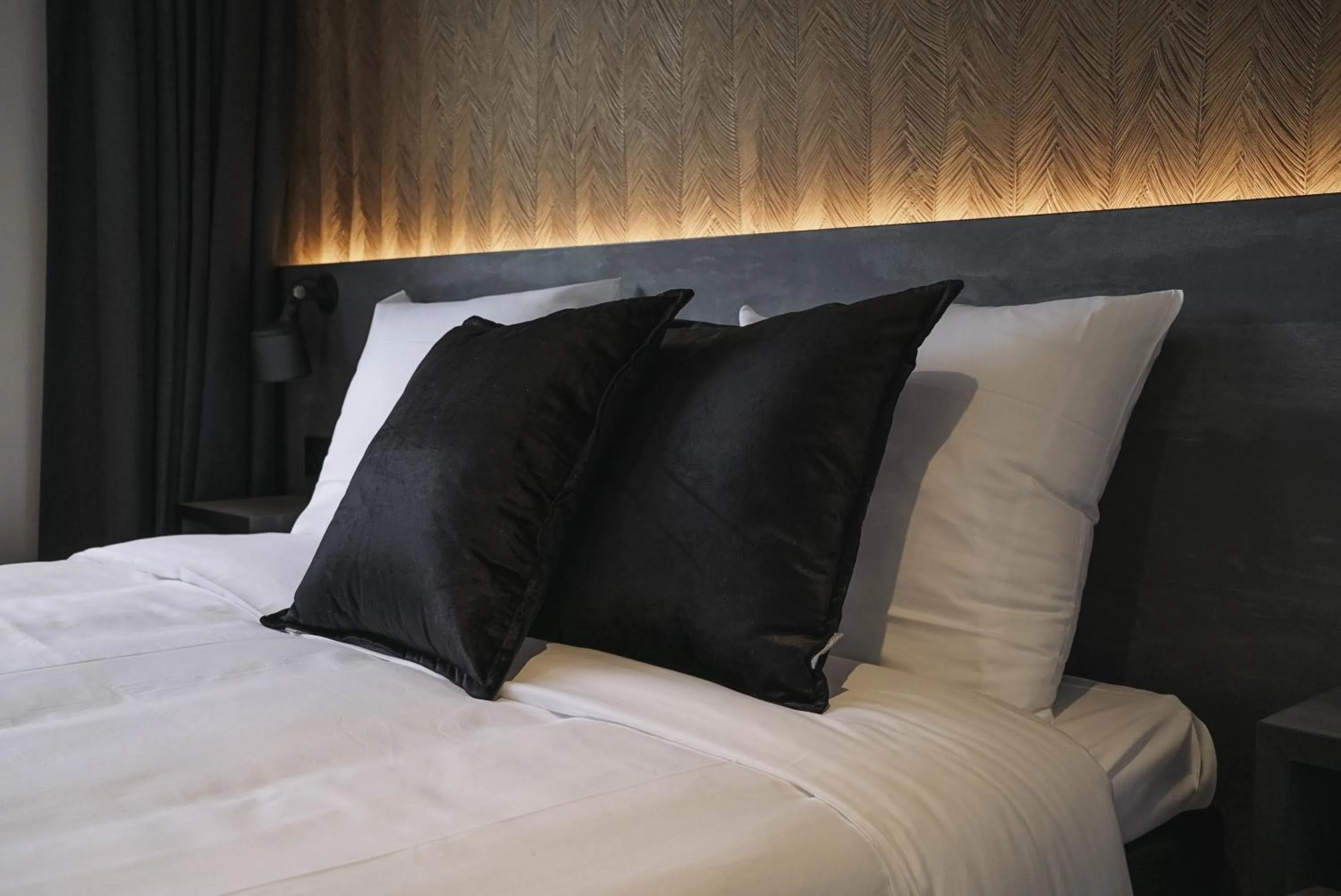 Bed in Hotel Bell
