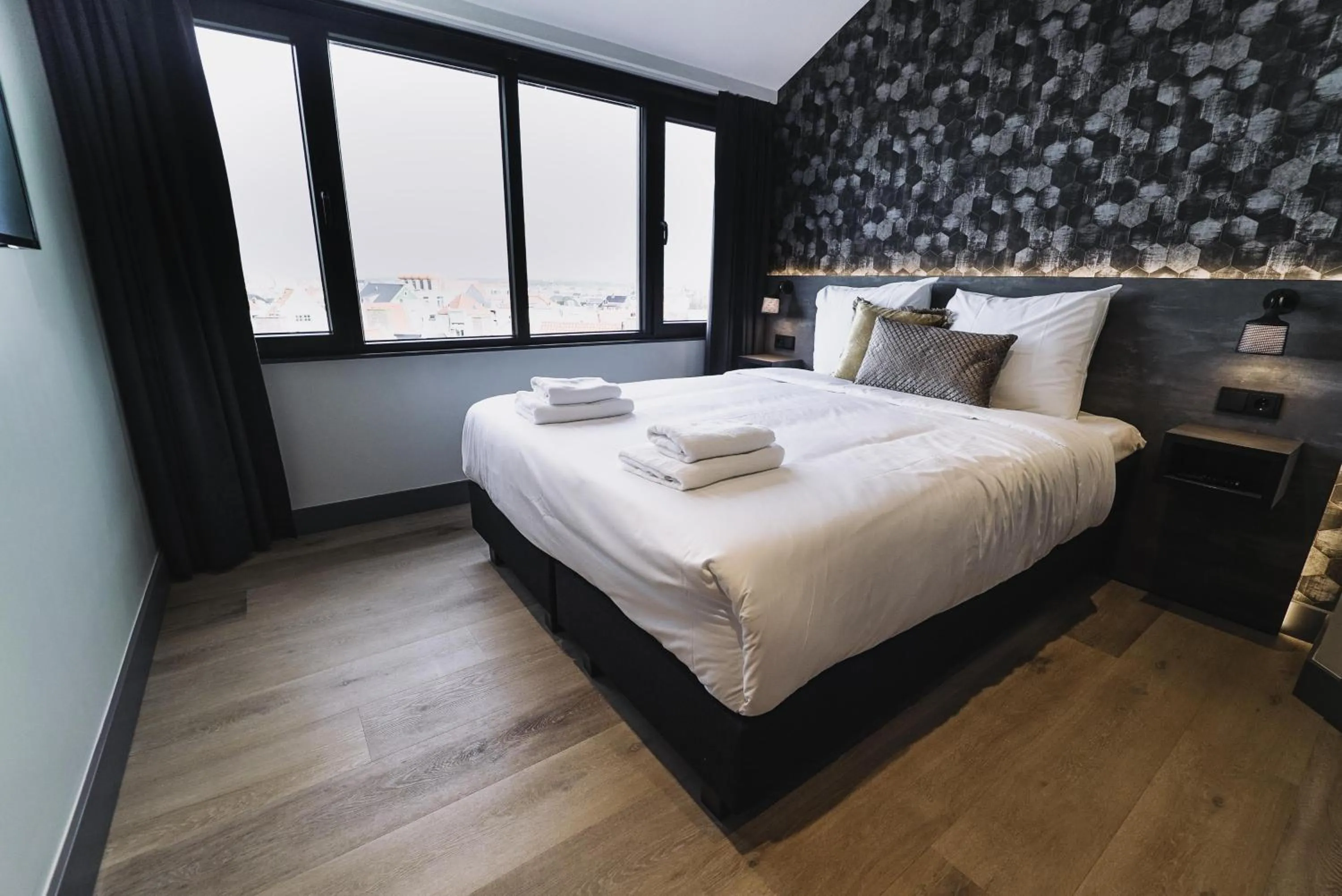 Bed in Hotel Bell
