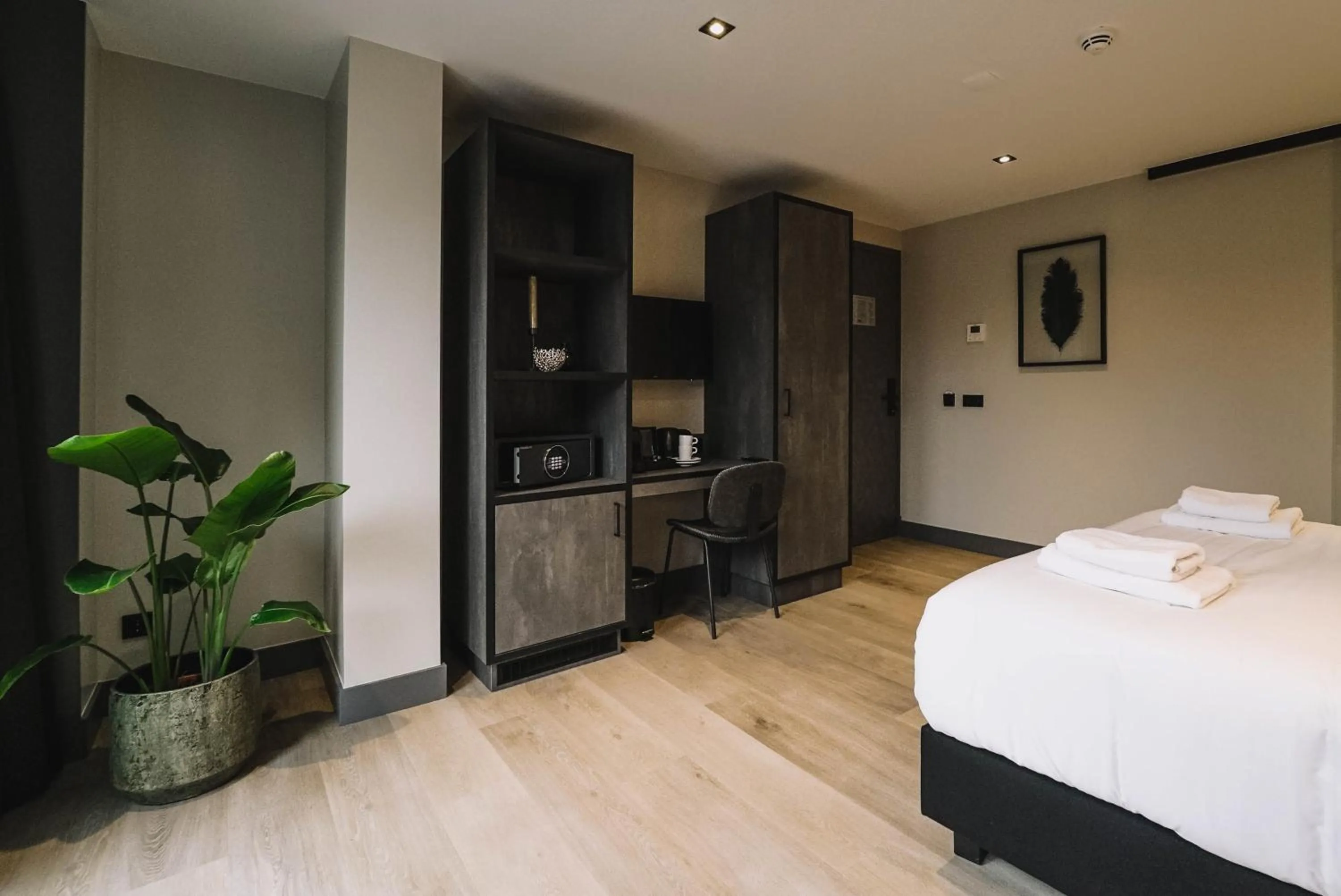 Bed in Hotel Bell