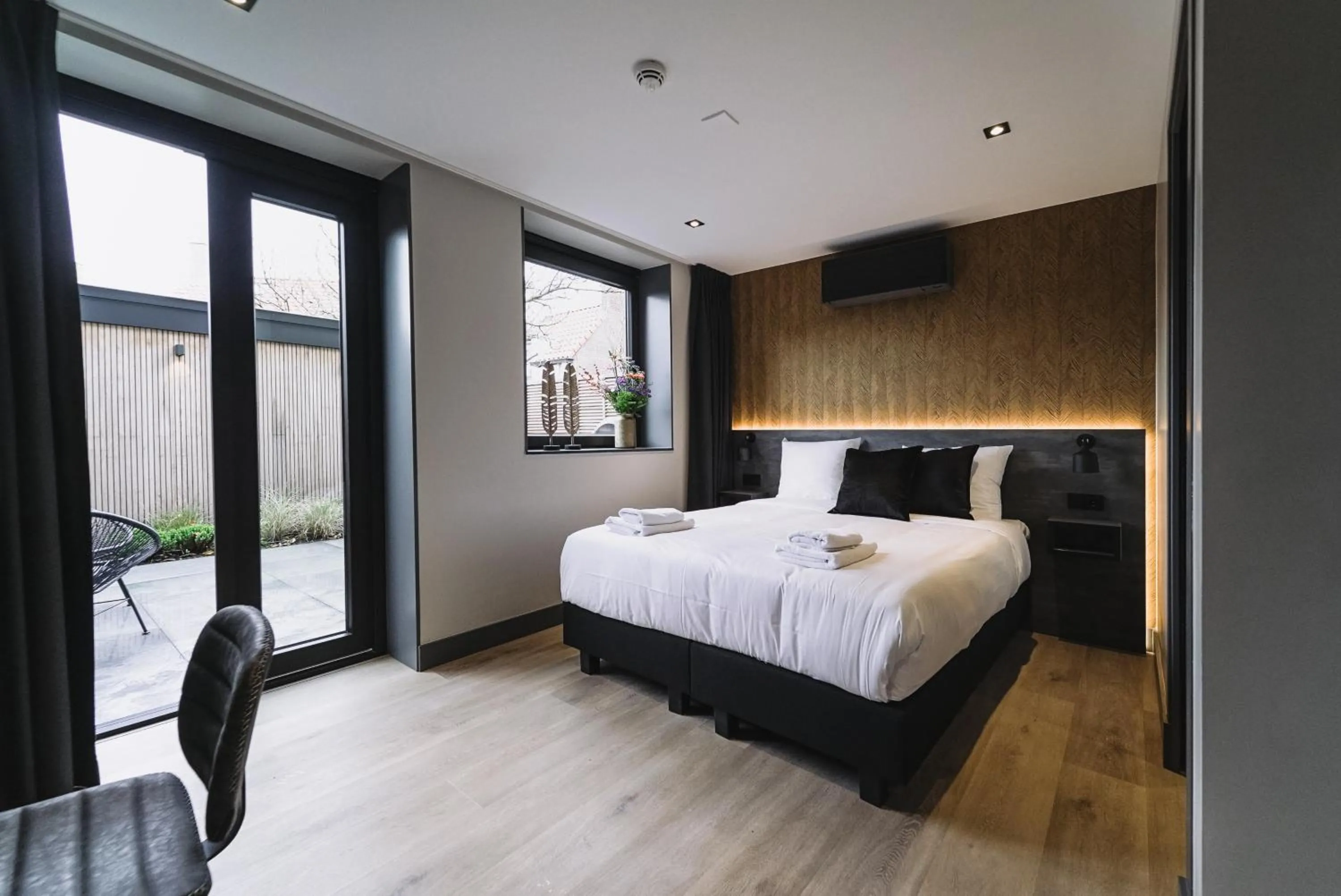 Bed in Hotel Bell