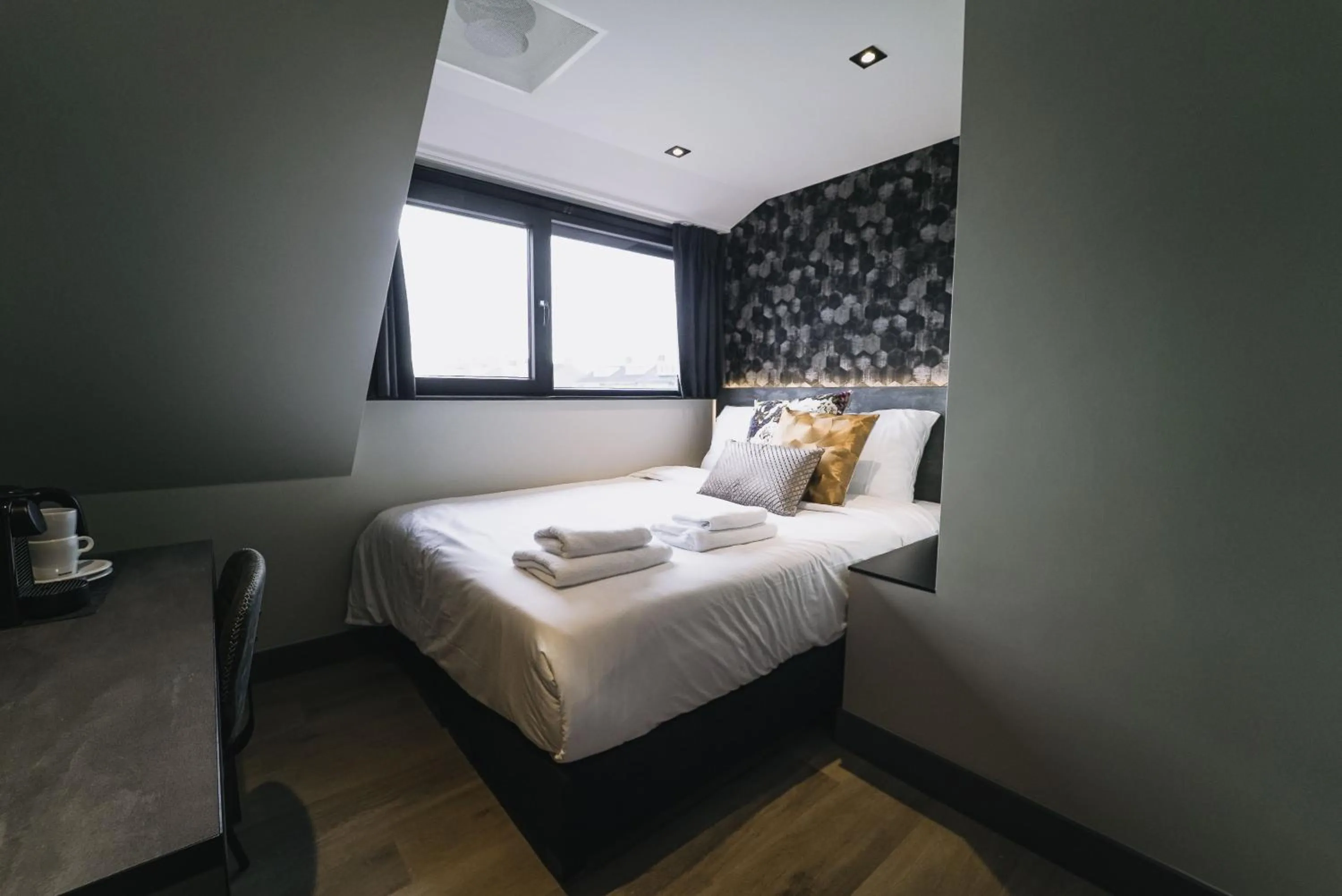 Bed in Hotel Bell