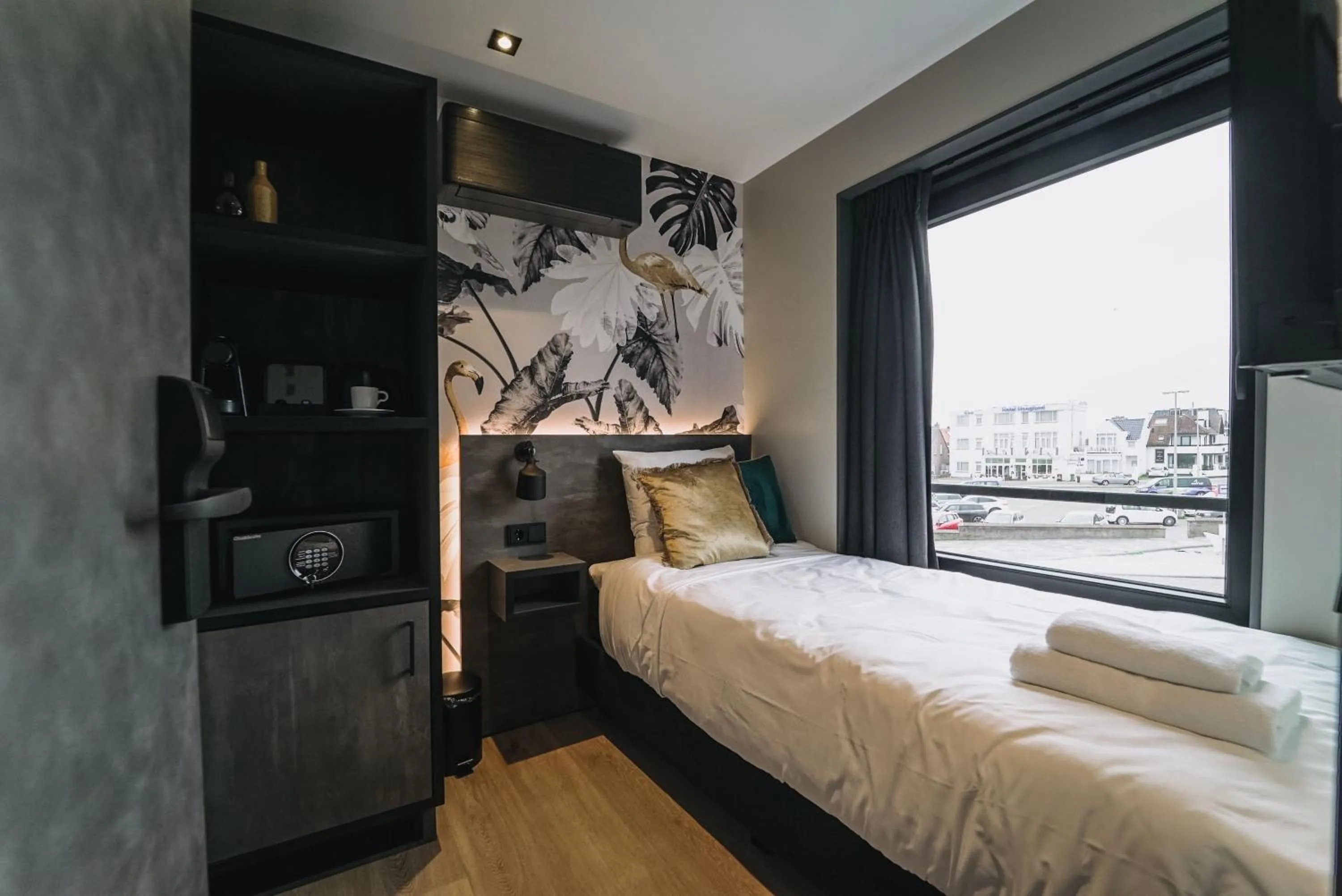 Bed in Hotel Bell