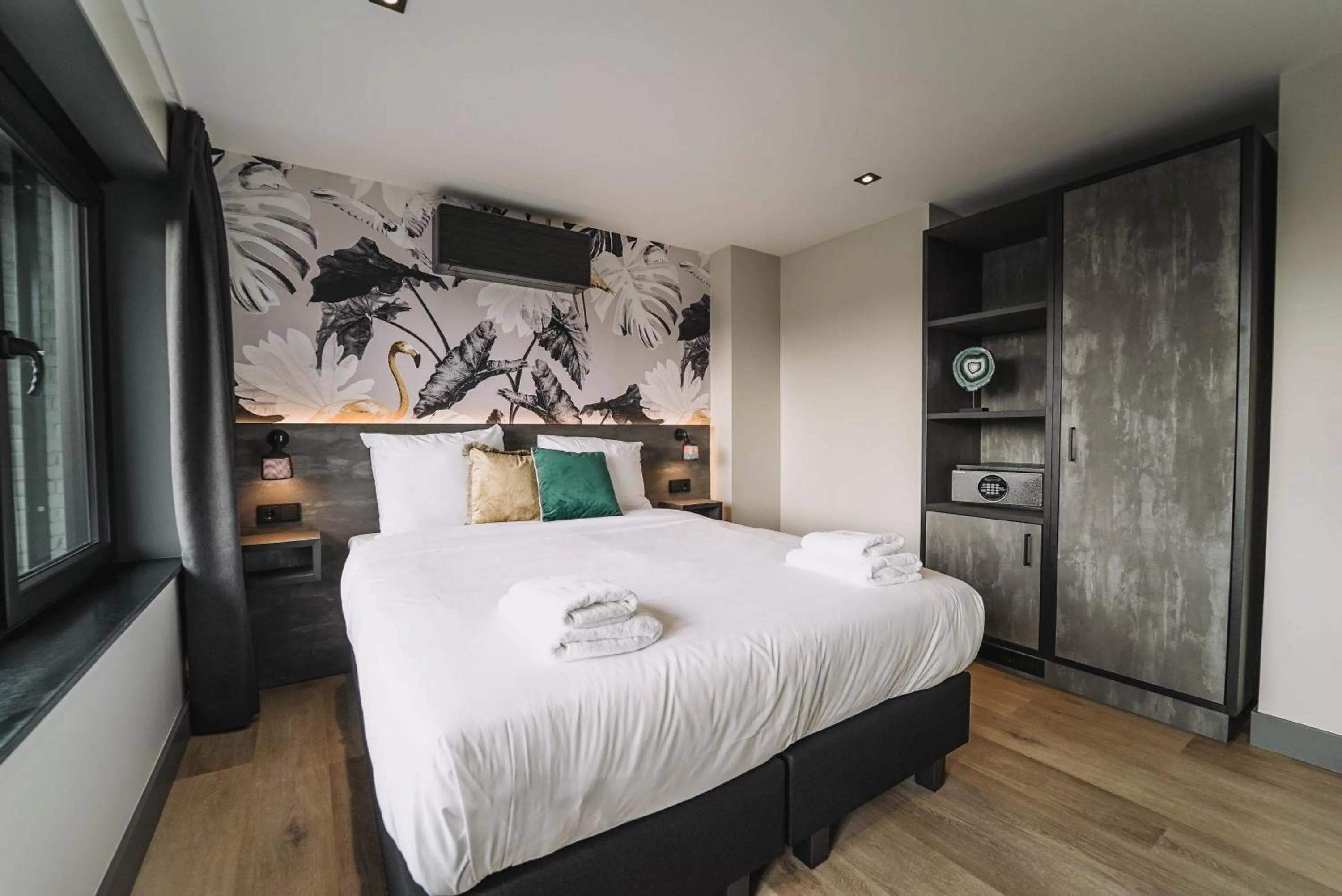 Bed in Hotel Bell