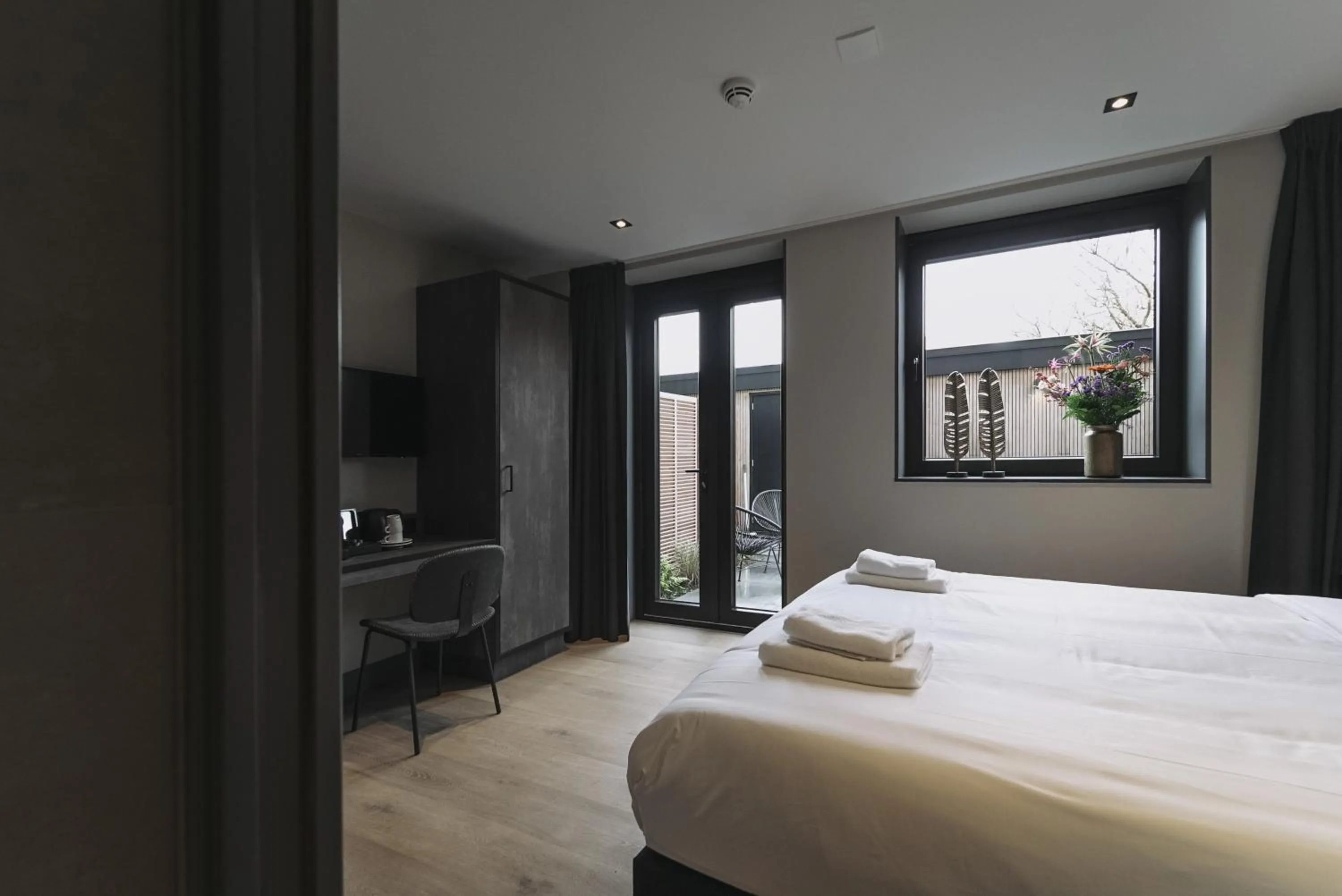 Bed in Hotel Bell