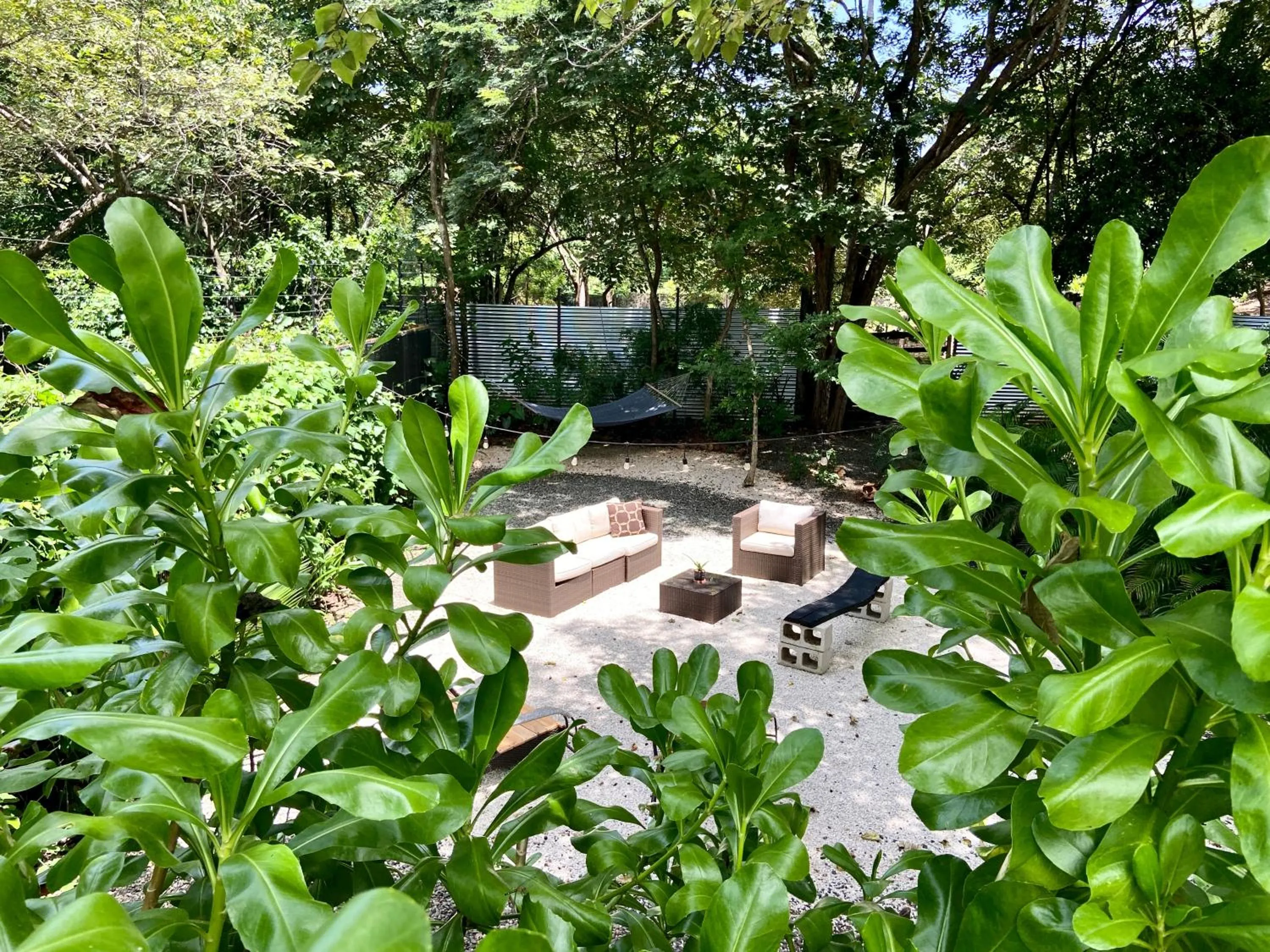 Seating area in Villas Kalei