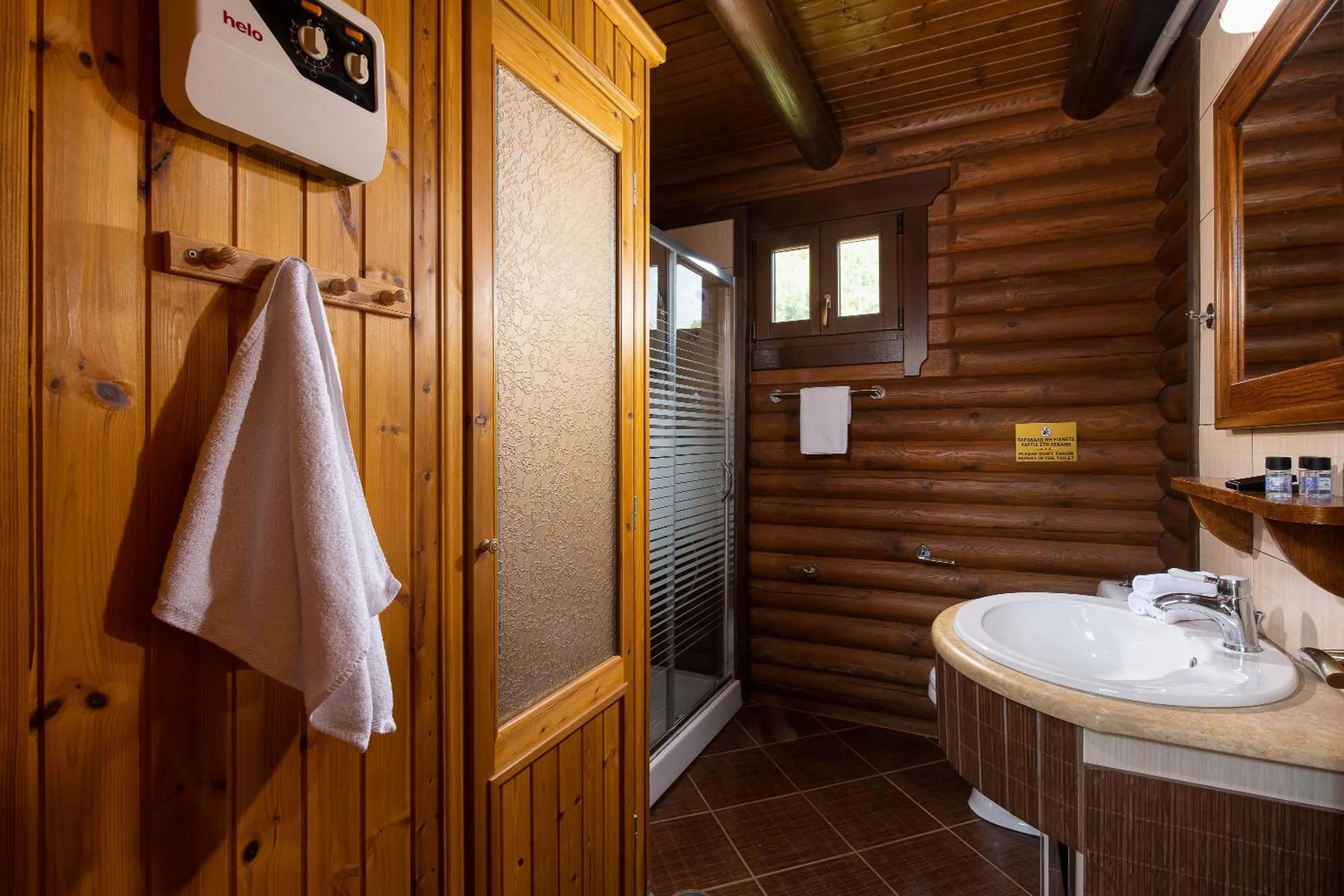 Sauna in Natura Chalets