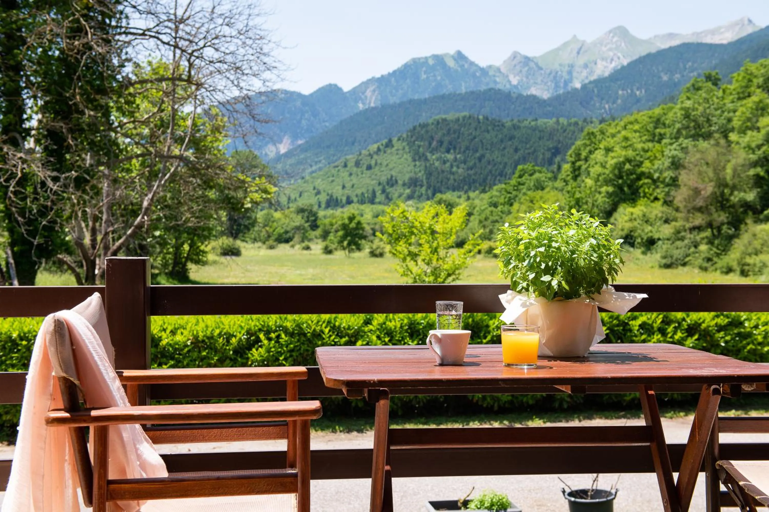 Natural landscape in Natura Chalets