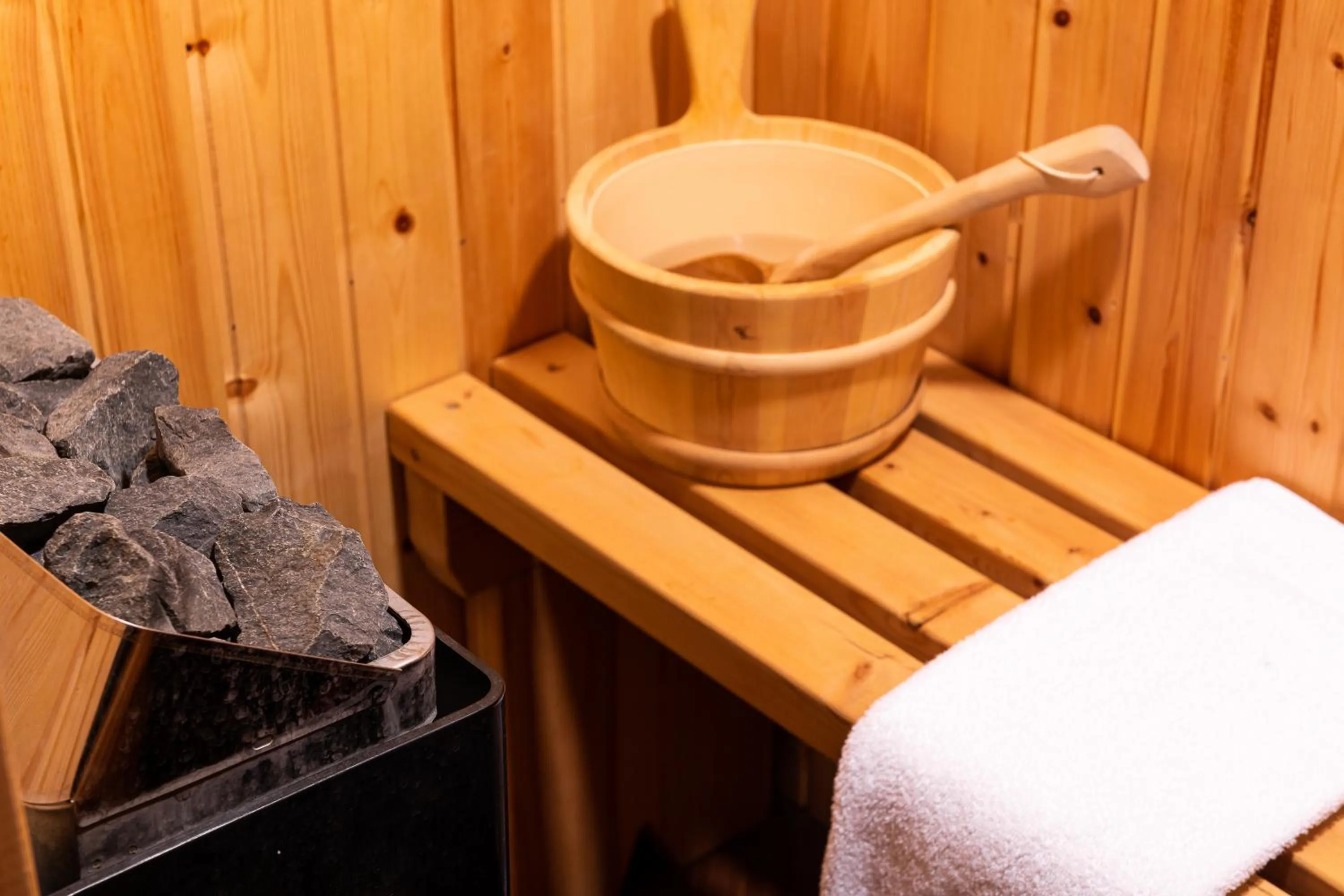 Sauna in Natura Chalets