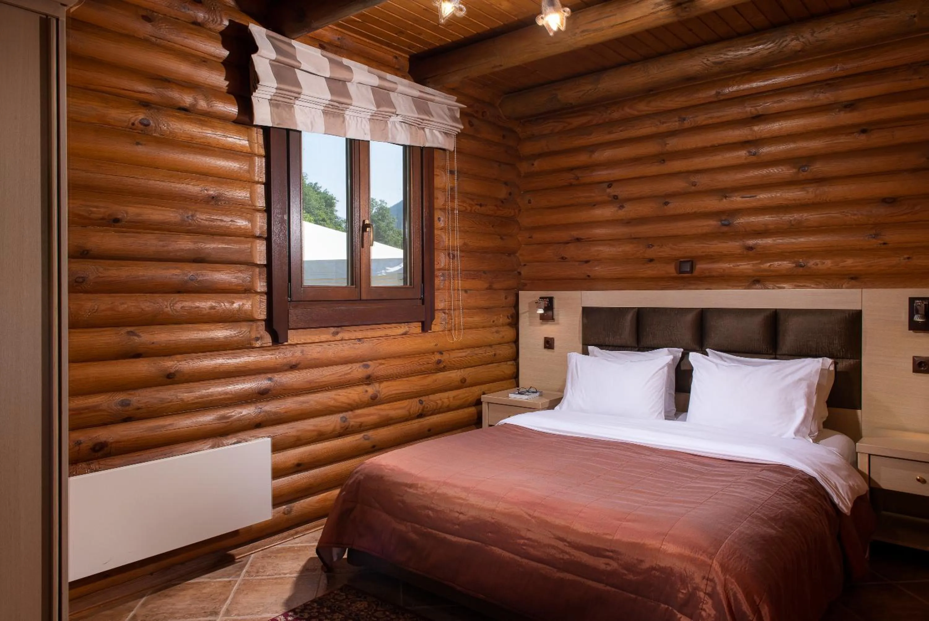 Bed in Natura Chalets