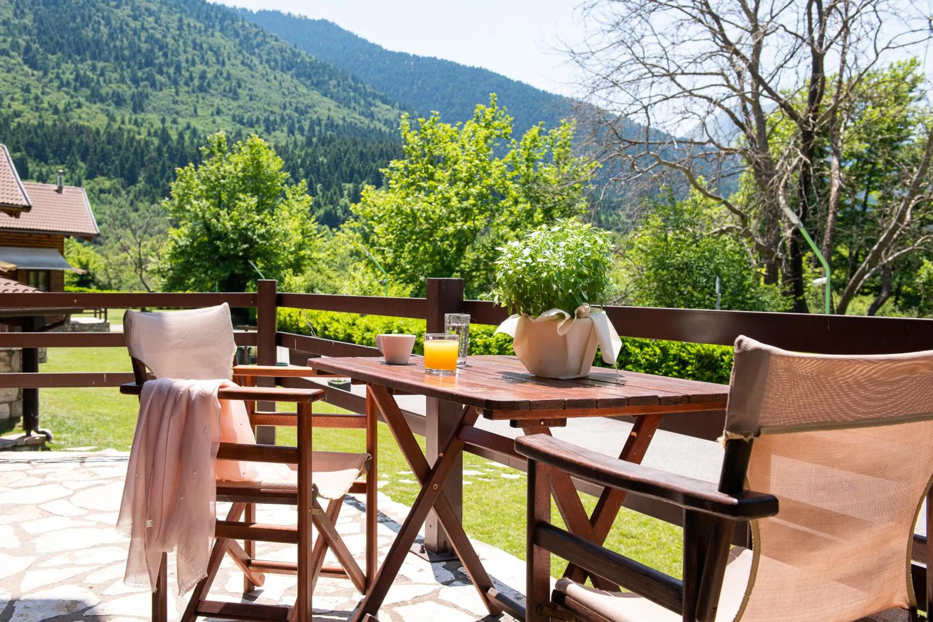 Natural landscape in Natura Chalets