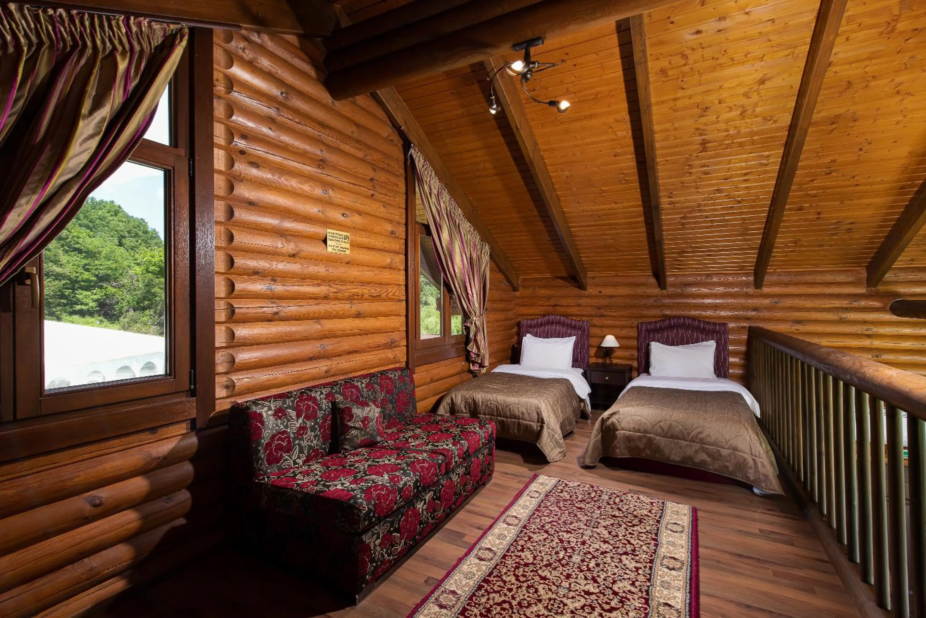 Bed in Natura Chalets