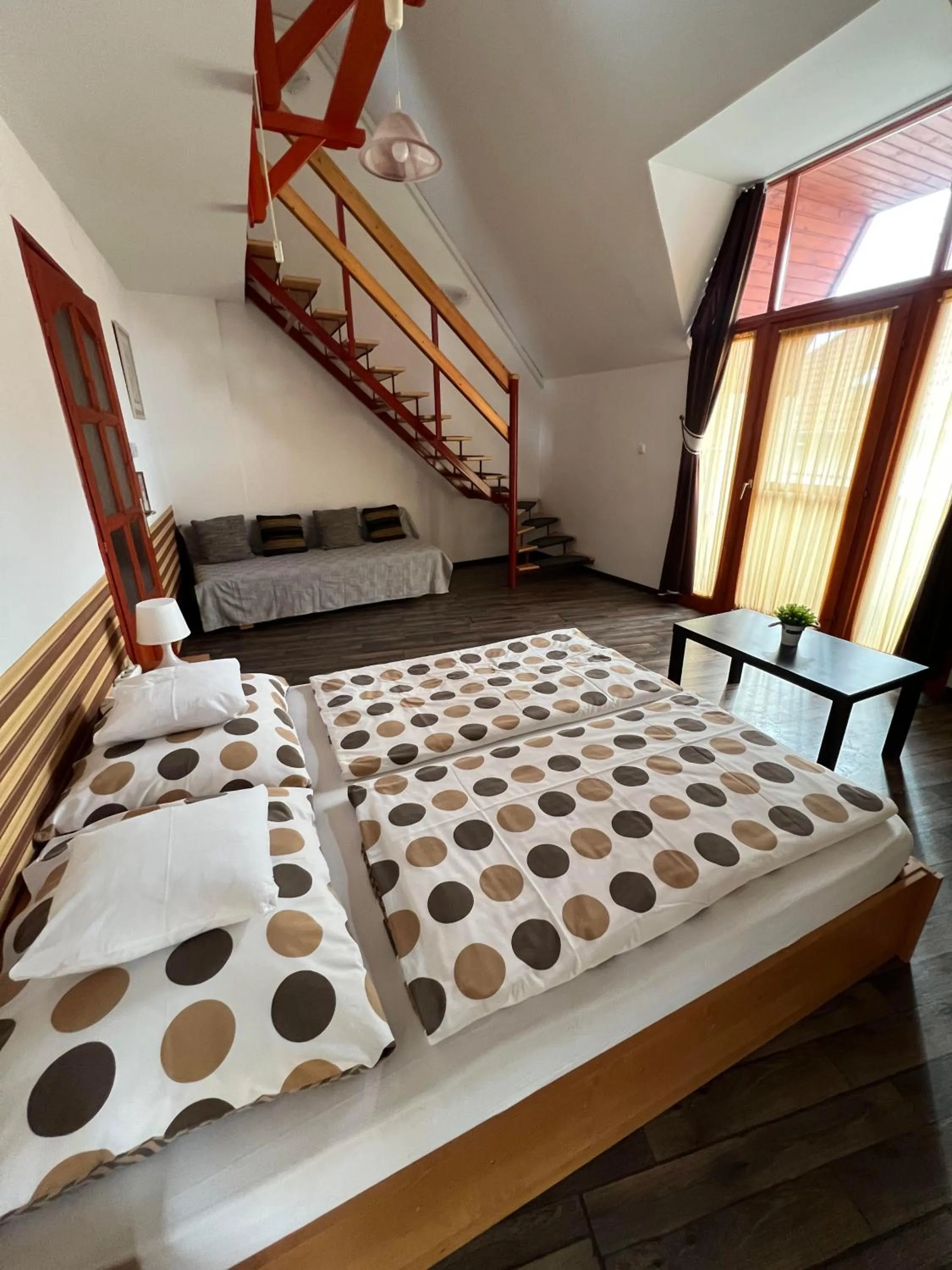 Bedroom, Bed in Hellasz Apartman