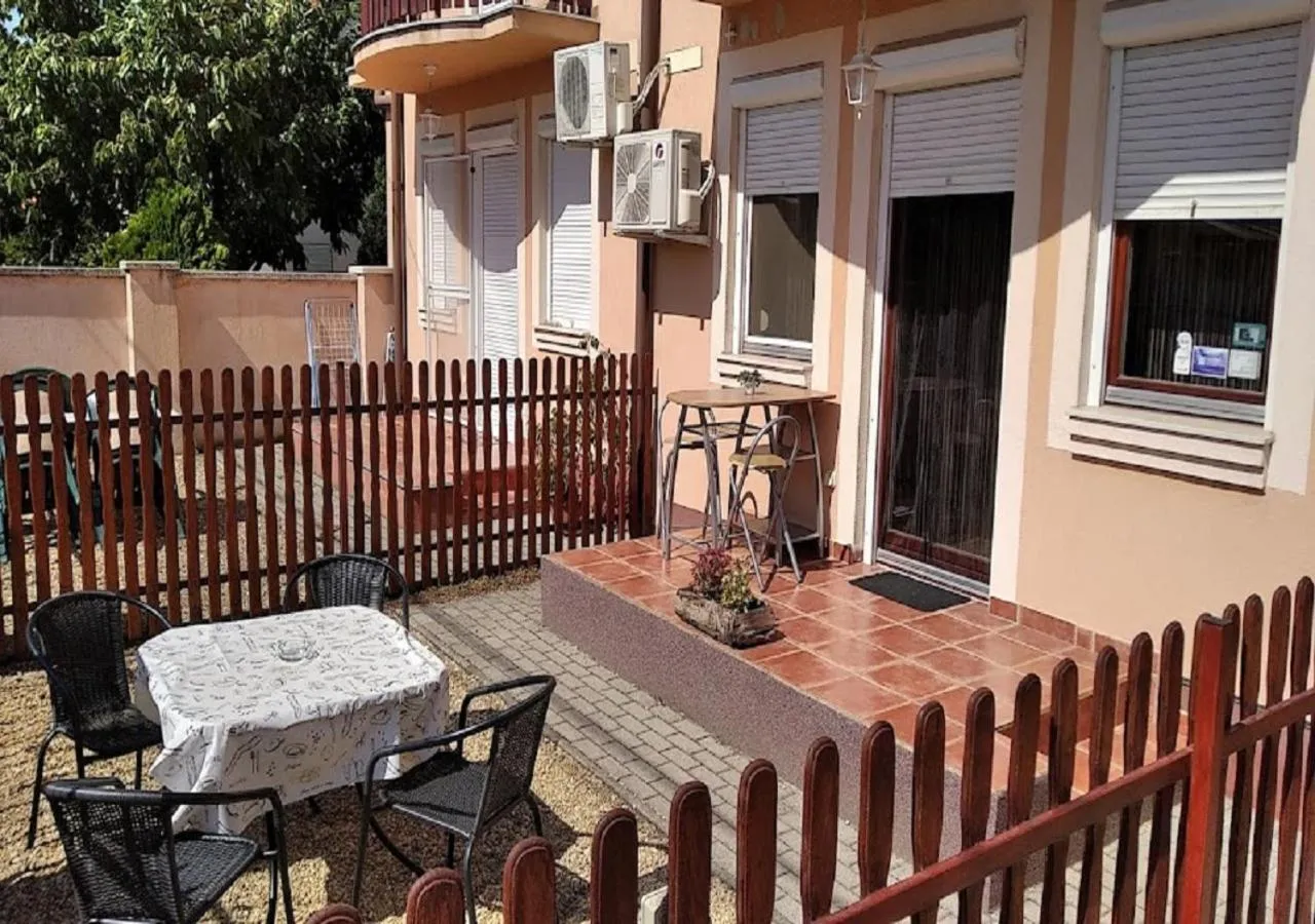Patio in Hellasz Apartman