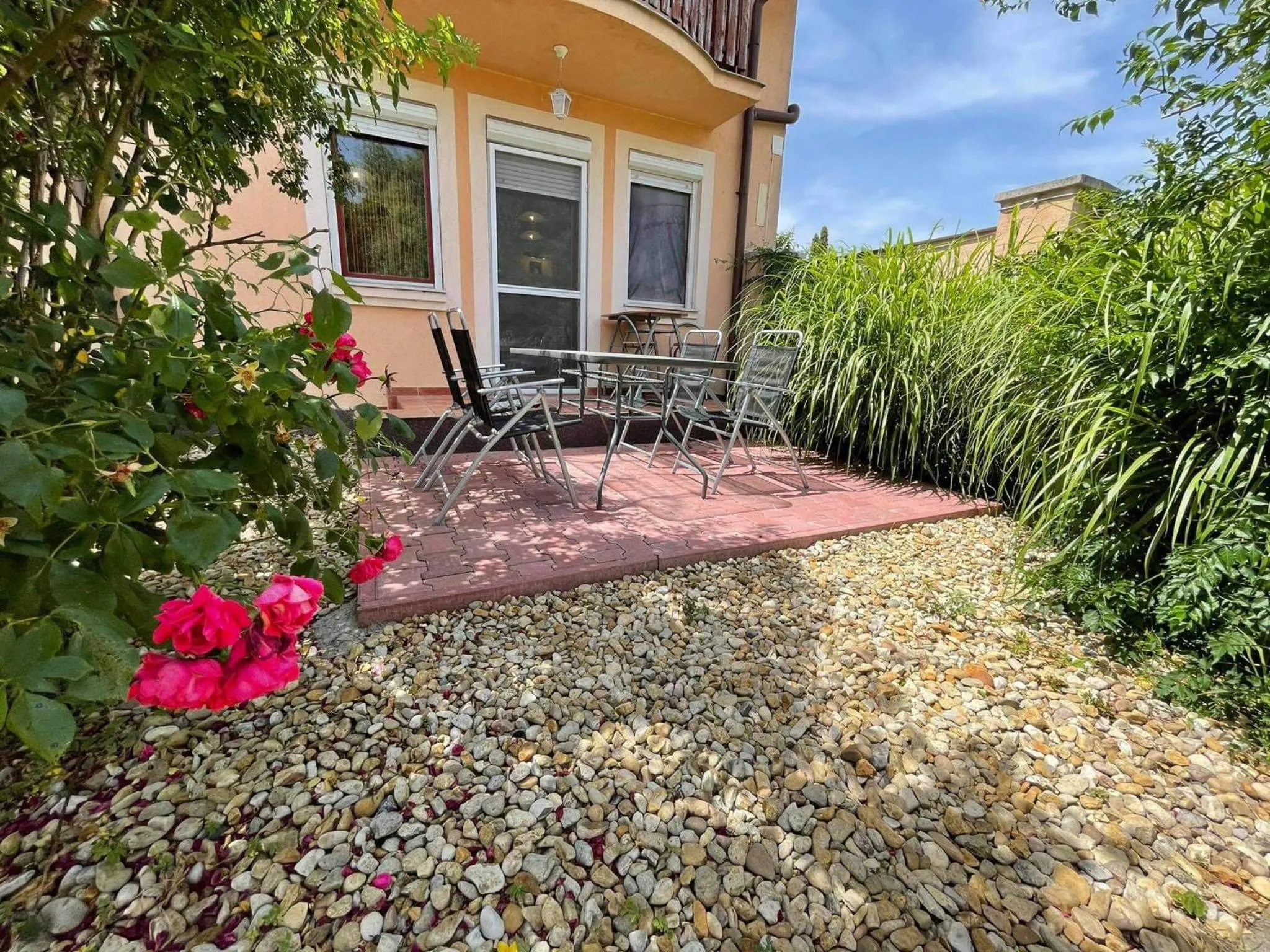 Patio in Hellasz Apartman