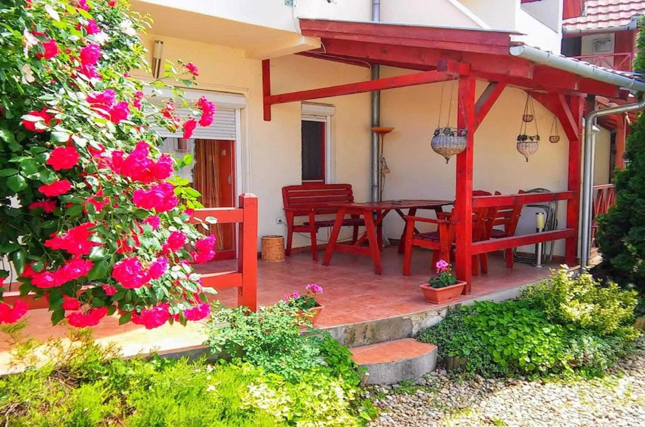 Balcony/Terrace in Hellasz Apartman