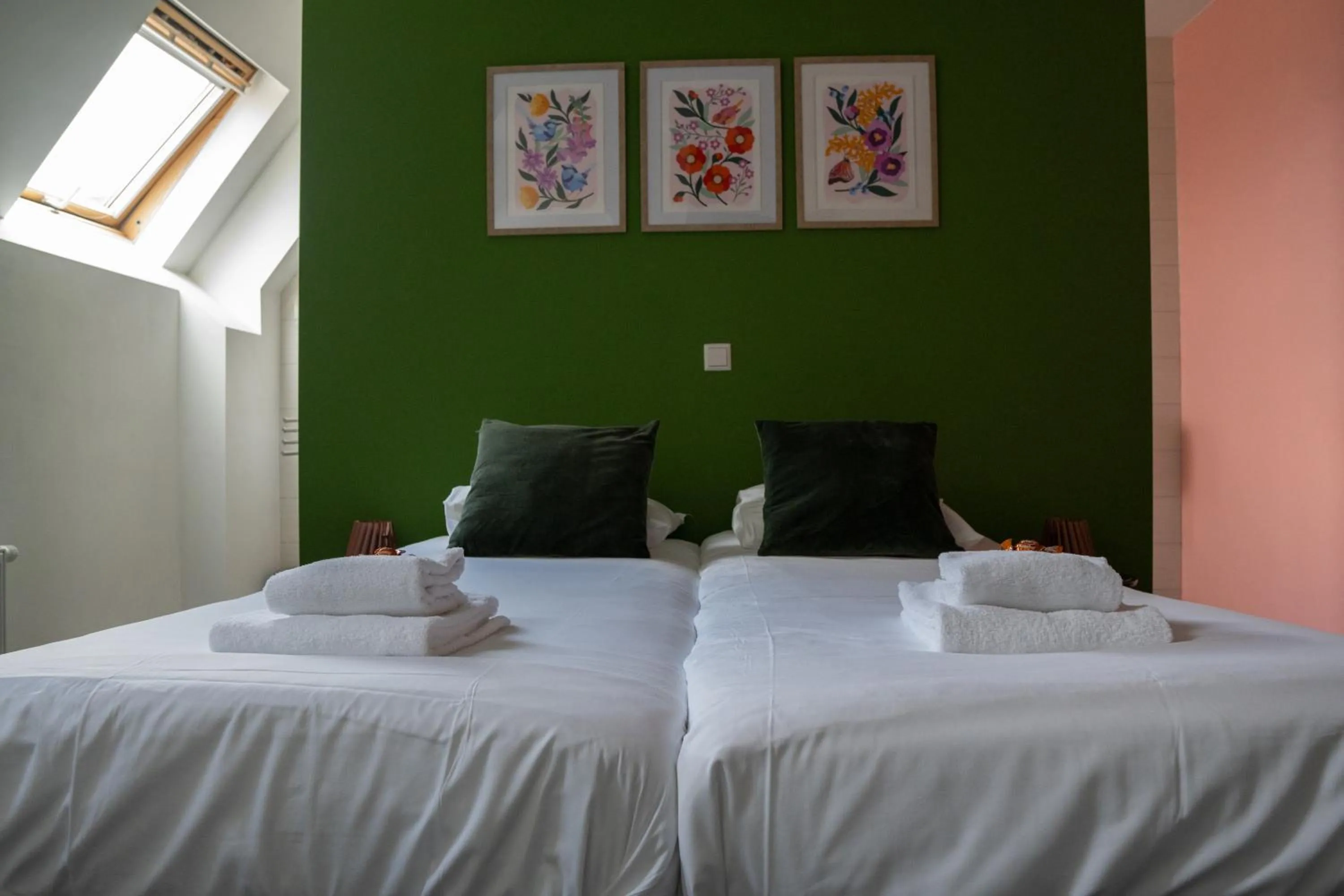 Bed in OTTO Boutique Hotel