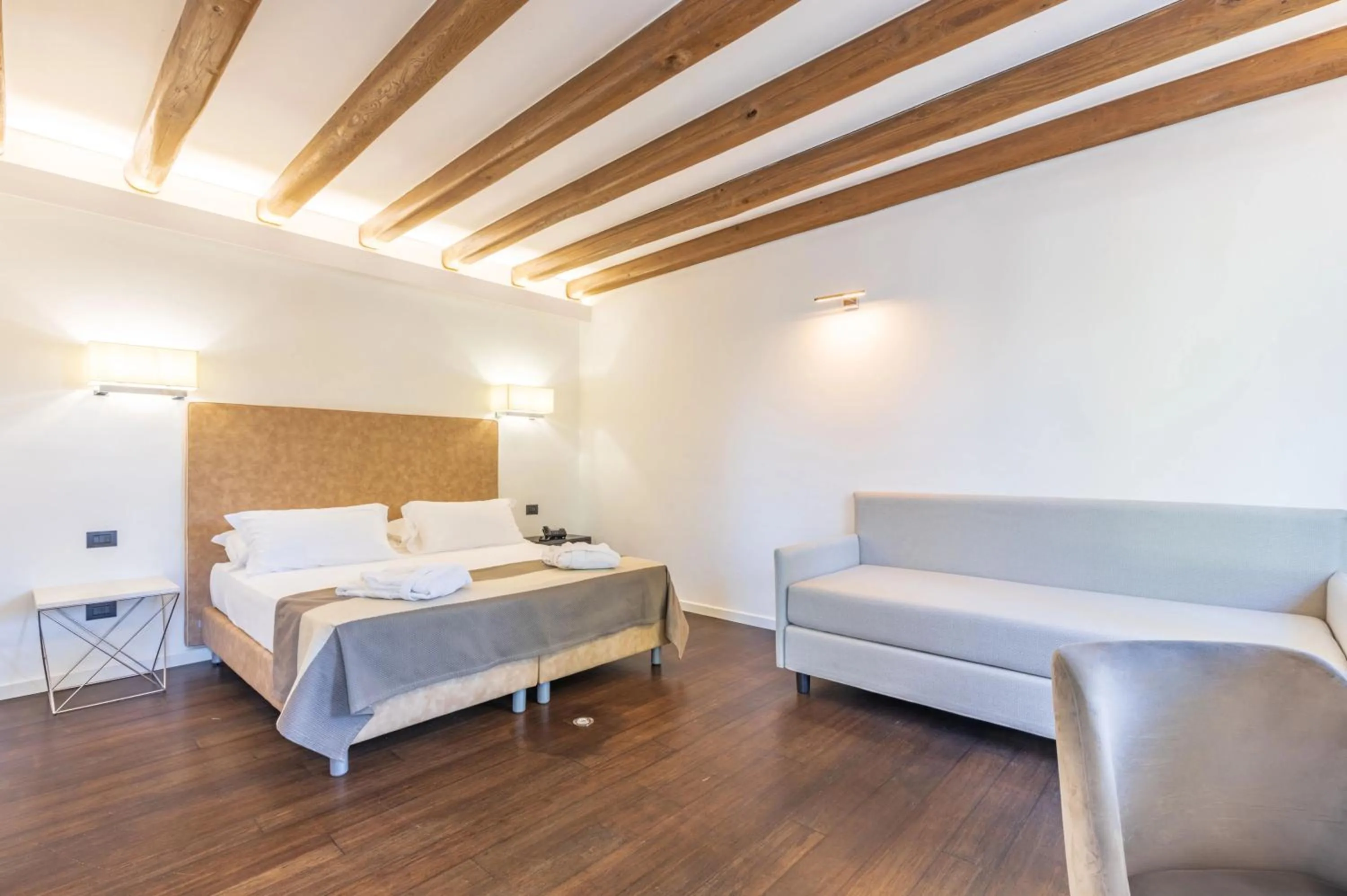 Bedroom, Bed in Raphael Hotel Arbatax