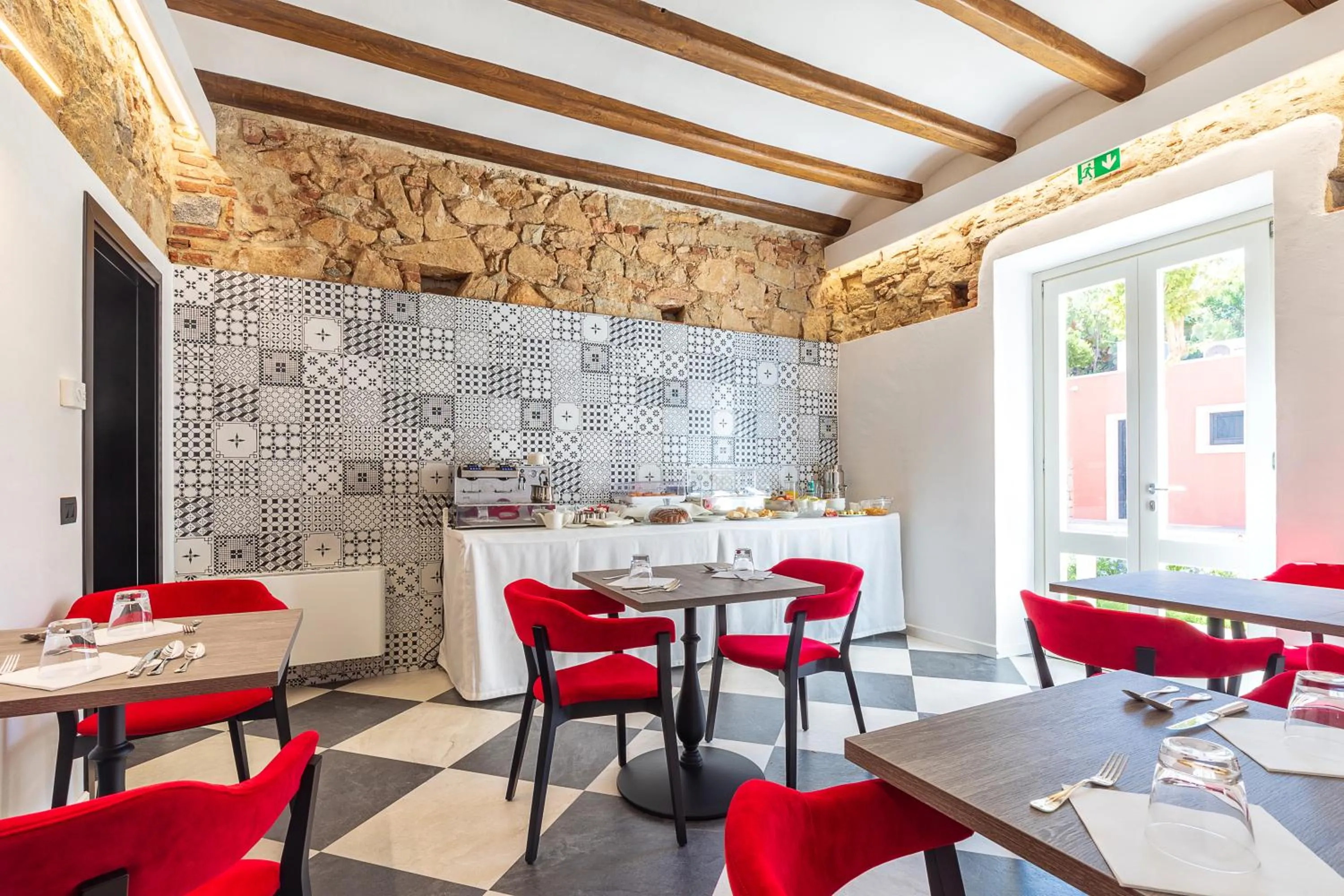 Breakfast in Raphael Hotel Arbatax