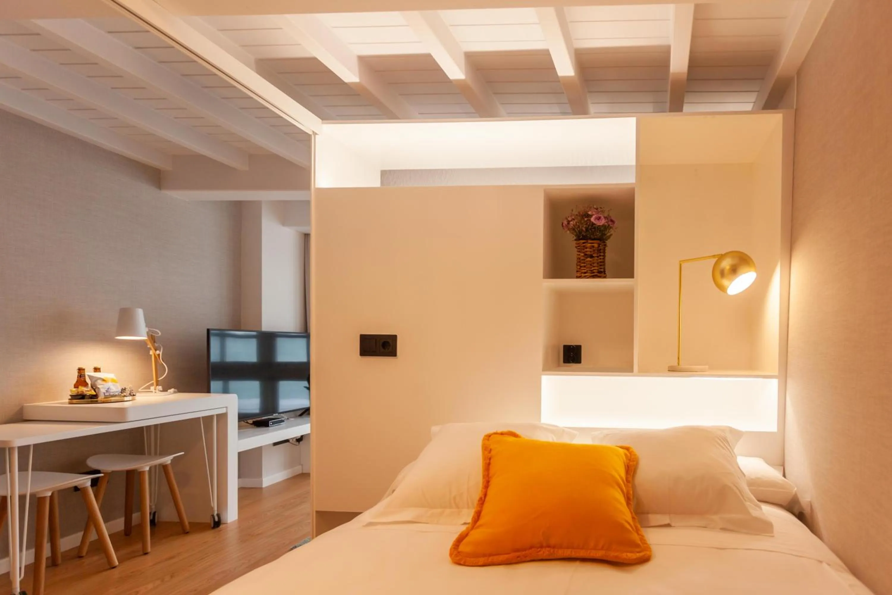 Bed in APARTAMENTOS FRANJA 55