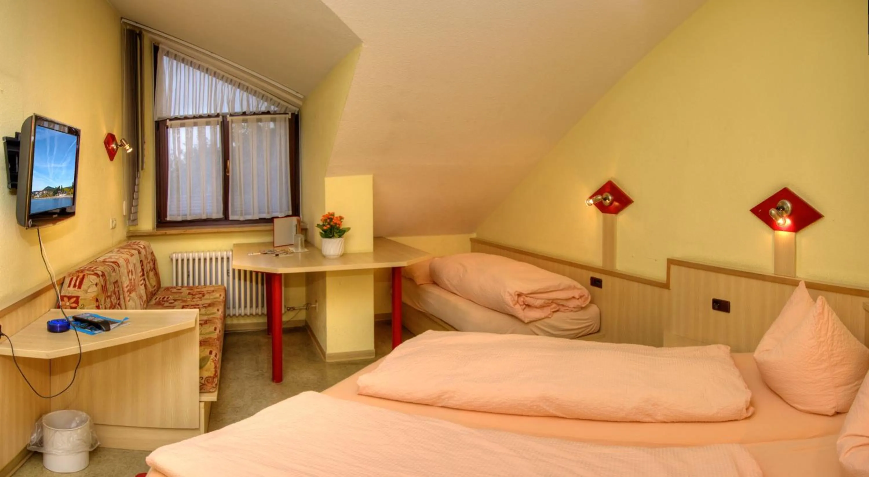 Bed in Hotel Restaurant Fallerhof