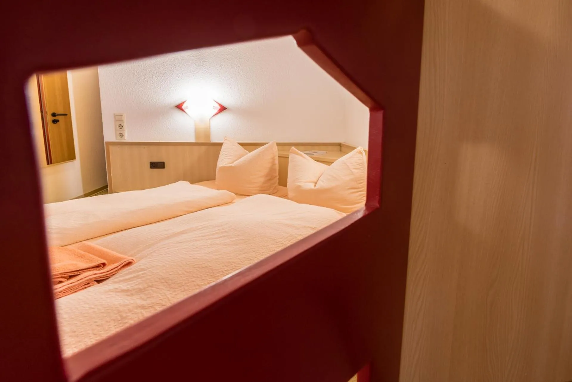 Bed in Hotel Restaurant Fallerhof