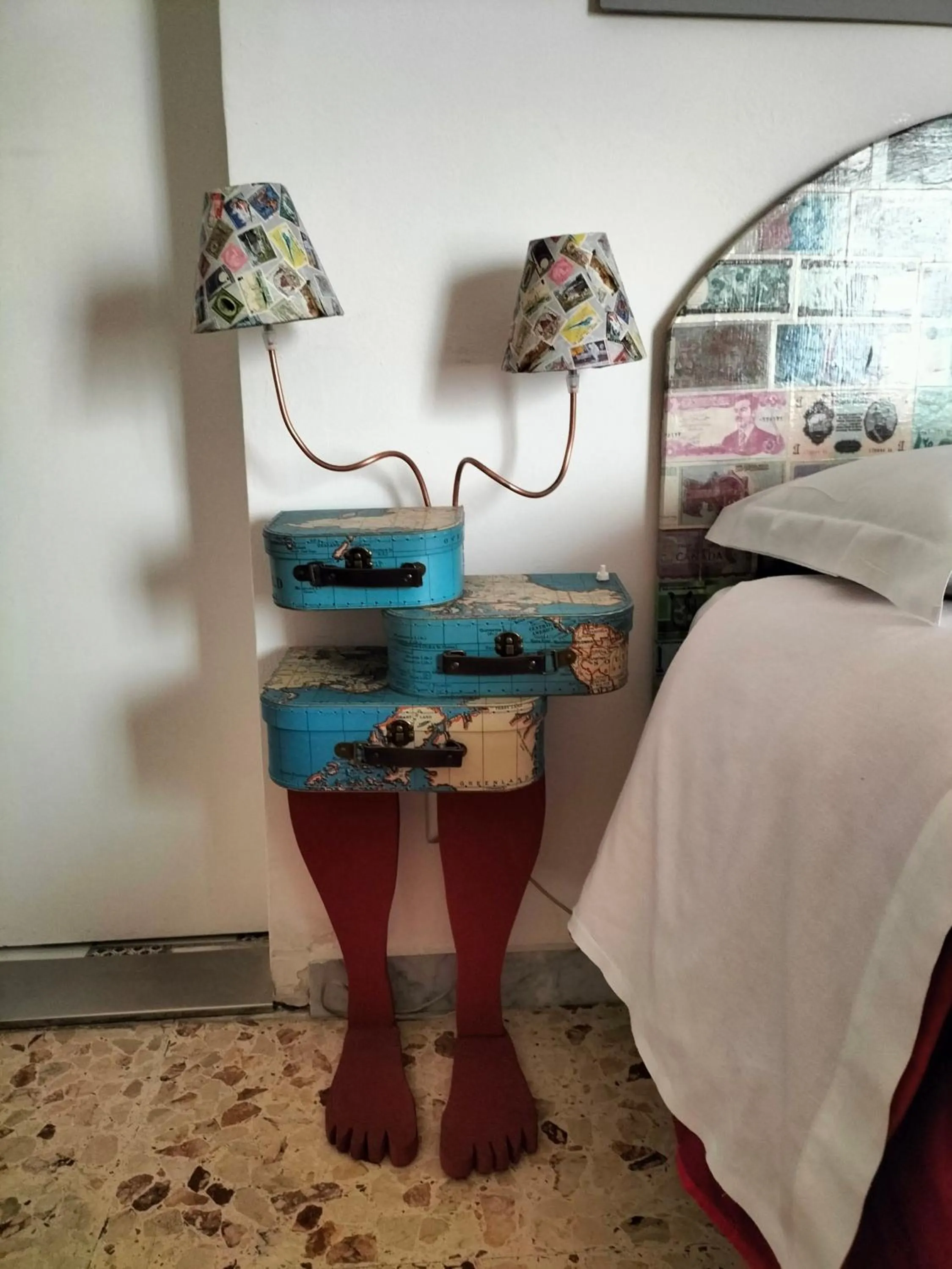 Bed in B&B Il MappaMondo