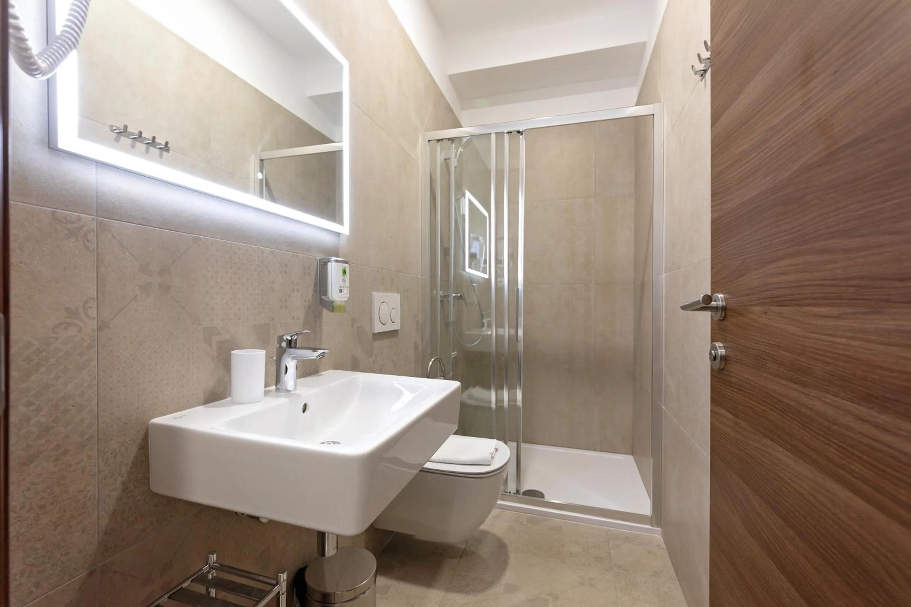 Shower in S. Martino Rooms